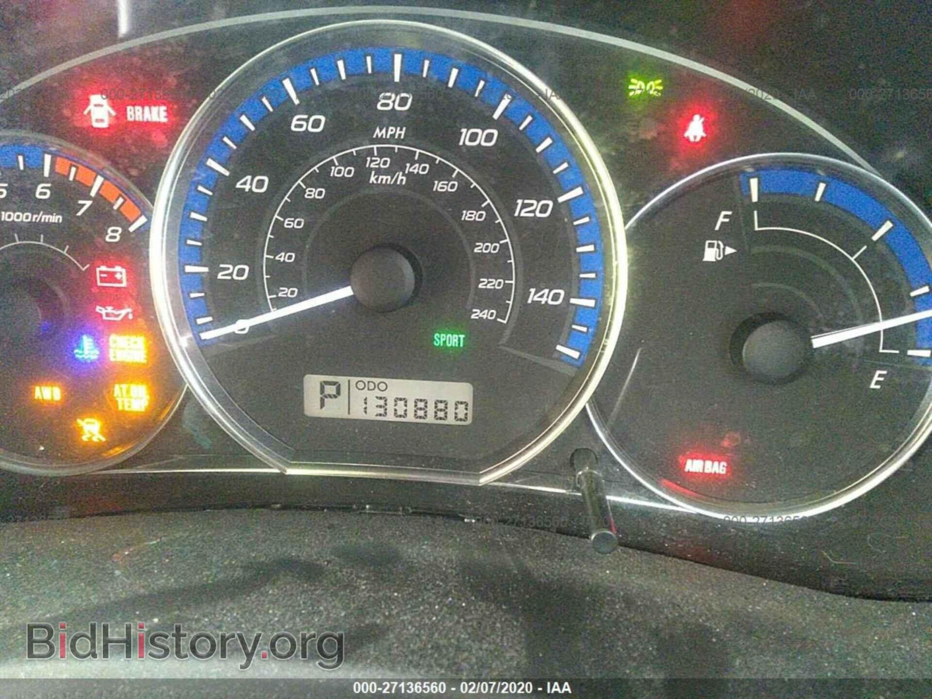 2010 SUBARU FORESTER - VIN: JF2SH6CC4AH905033 - Фото 7