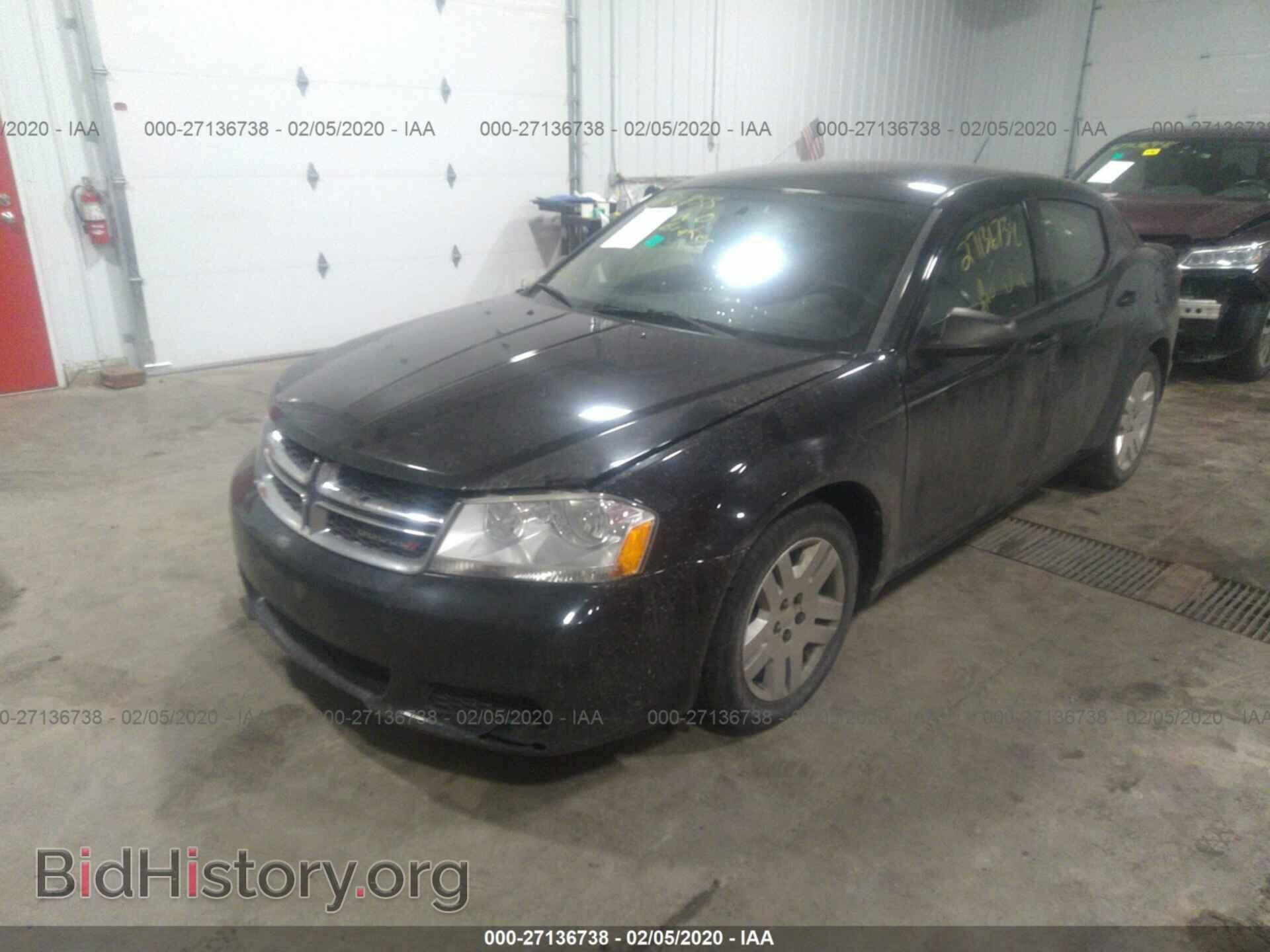 2013 DODGE AVENGER - VIN: 1C3CDZAB6DN591809 - Фото 2