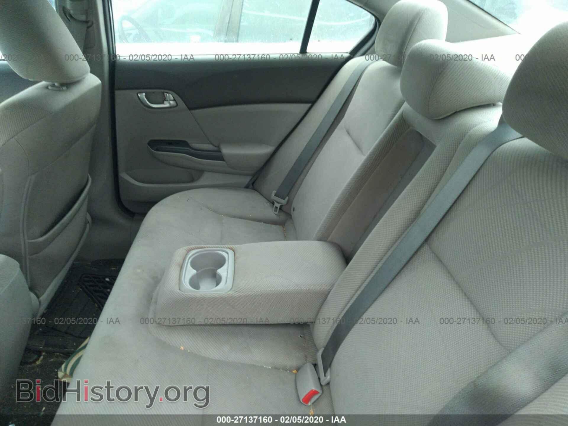 2012 HONDA CIVIC - VIN: 2HGFB2F83CH535581 - Фото 4