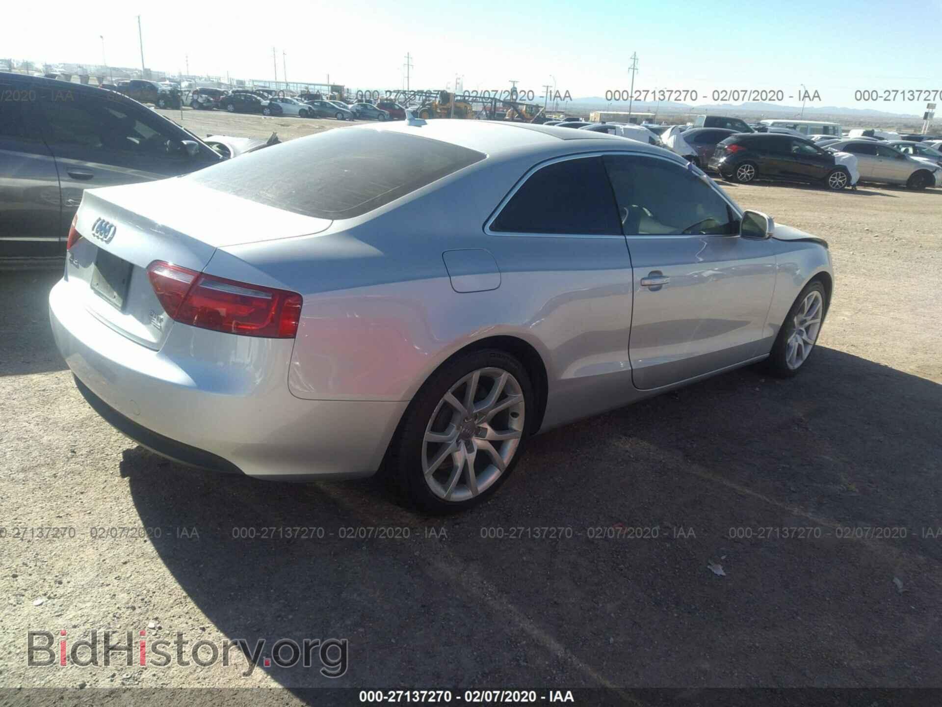 2012 AUDI A5 - VIN: WAUCFAFR4CA044845 - Photo 4