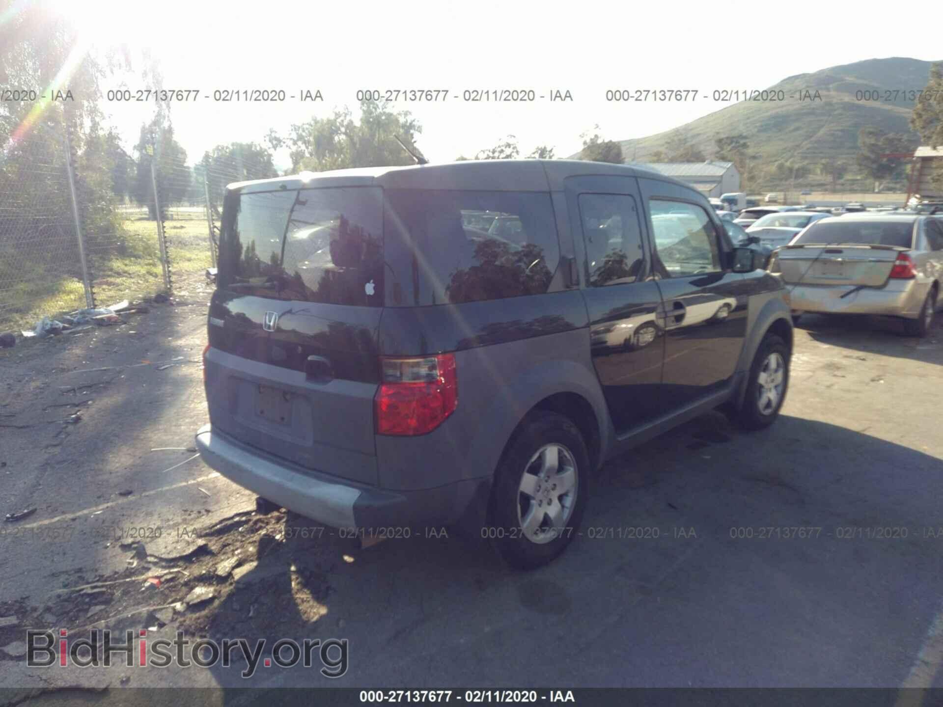 2004 HONDA ELEMENT - VIN: 5J6YH28534L008261 - Фото 4