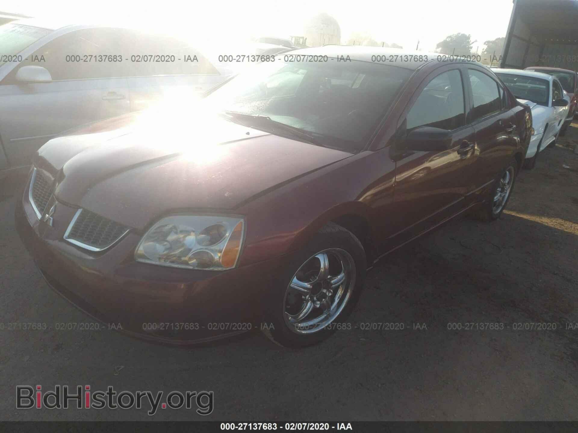 2004 MITSUBISHI GALANT - VIN: 4A3AB36F84E101644 - Фото 2