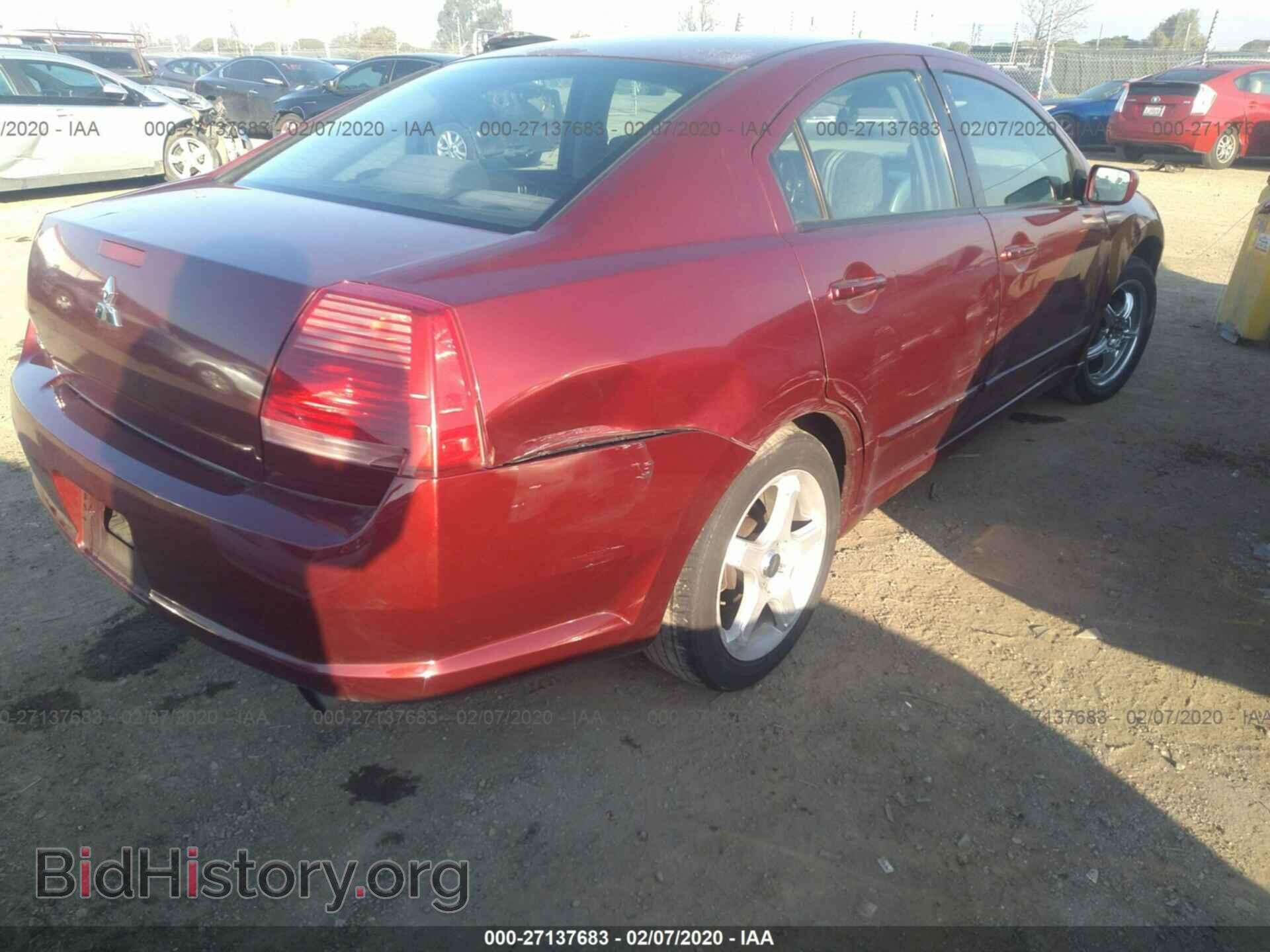2004 MITSUBISHI GALANT - VIN: 4A3AB36F84E101644 - Фото 4