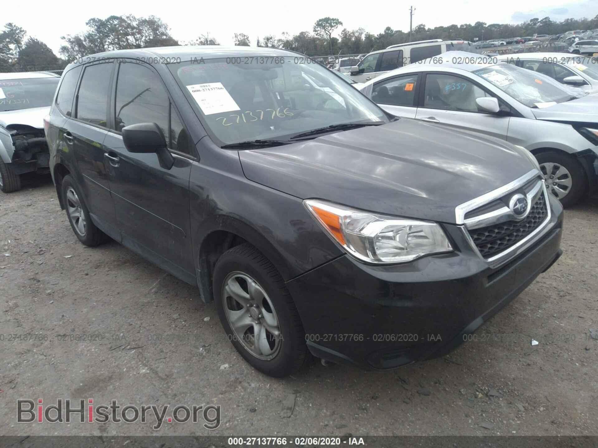 Фотография JF2SJAAC5EH435658 - SUBARU FORESTER 2014