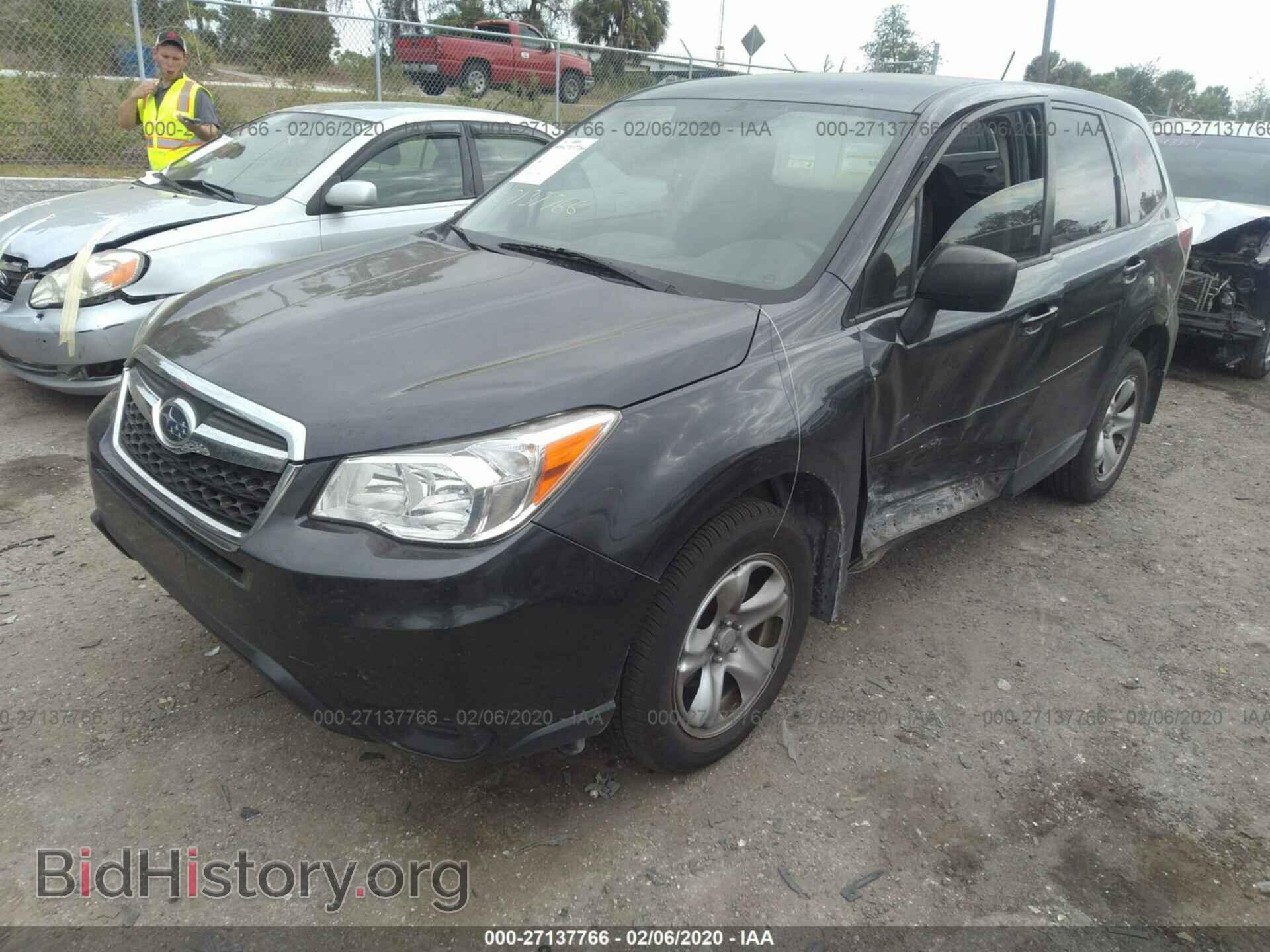2014 SUBARU FORESTER - VIN: JF2SJAAC5EH435658 - Фото 2