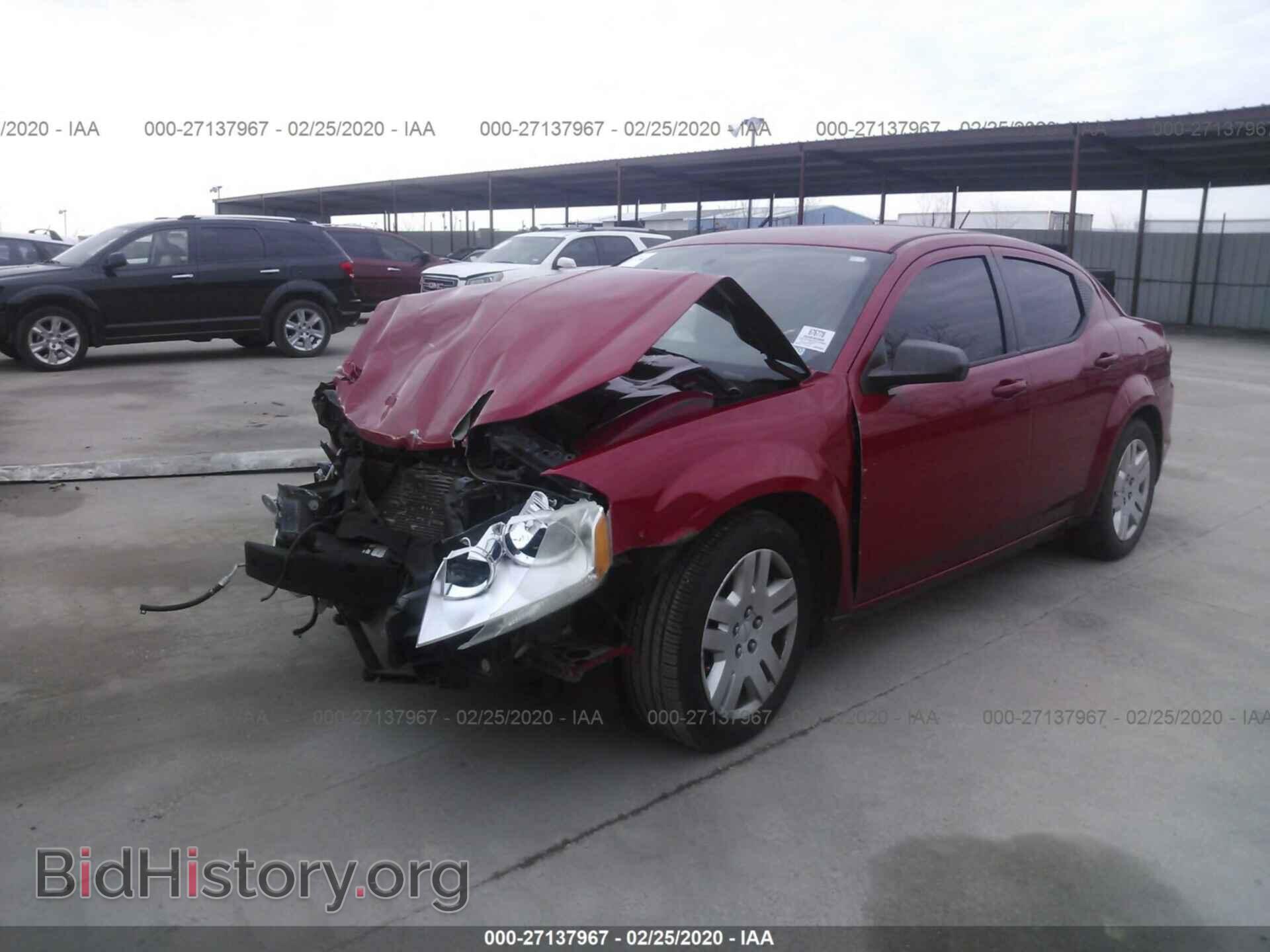 2014 DODGE AVENGER - VIN: 1C3CDZAB2EN144489 - Photo 2