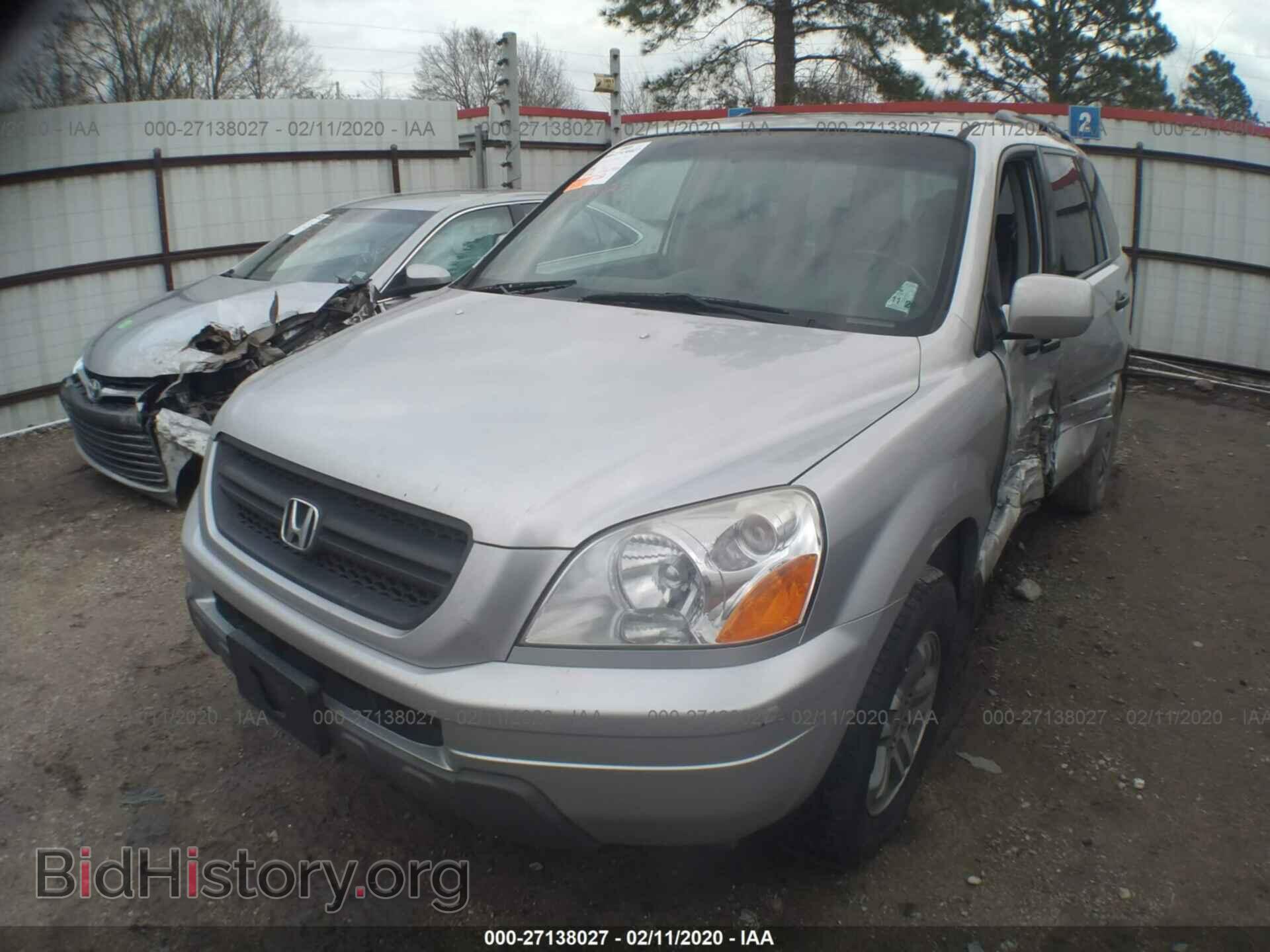 2005 HONDA PILOT - VIN: 2HKYF18775H538052 - Фото 2