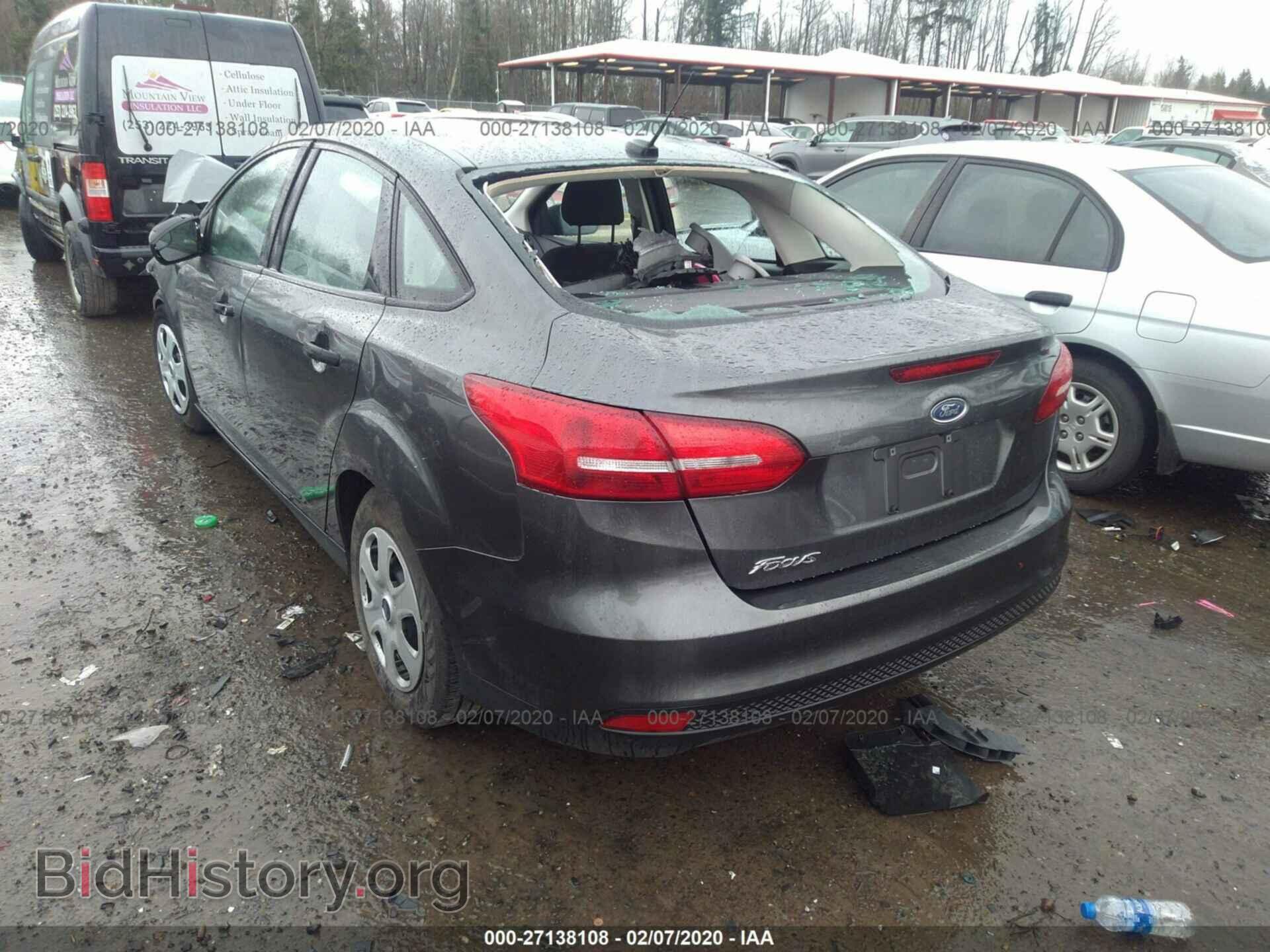 2018 FORD FOCUS - VIN: 1FADP3E22JL279269 - Фото 3