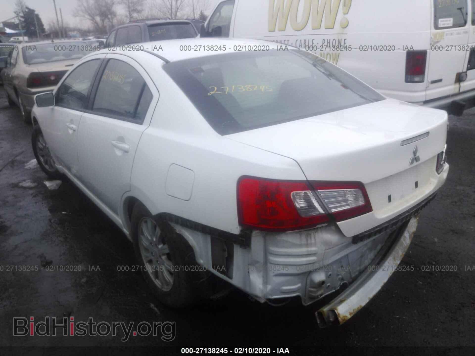 2012 MITSUBISHI GALANT - VIN: 4A32B2FF2CE021205 - Фото 3