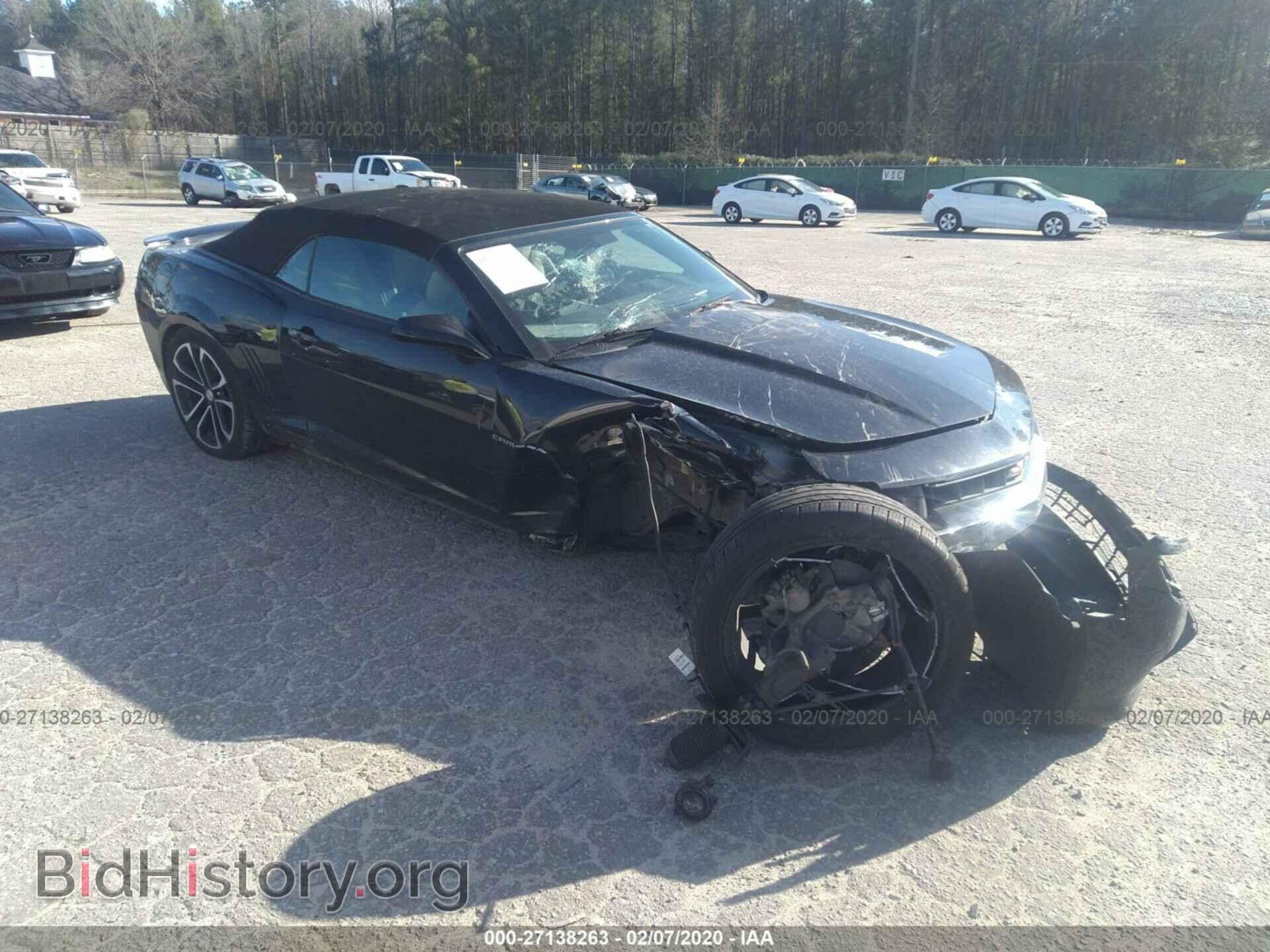 Photo 2G1FC3D33E9320815 - CHEVROLET CAMARO 2014