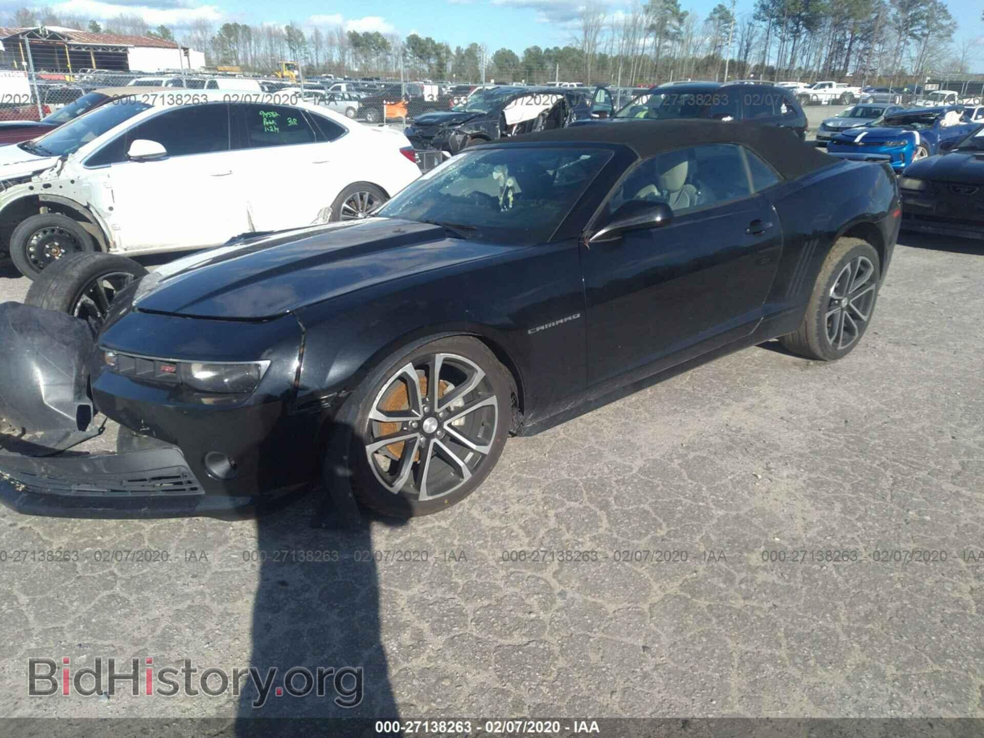 2014 CHEVROLET CAMARO - VIN: 2G1FC3D33E9320815 - Фото 2