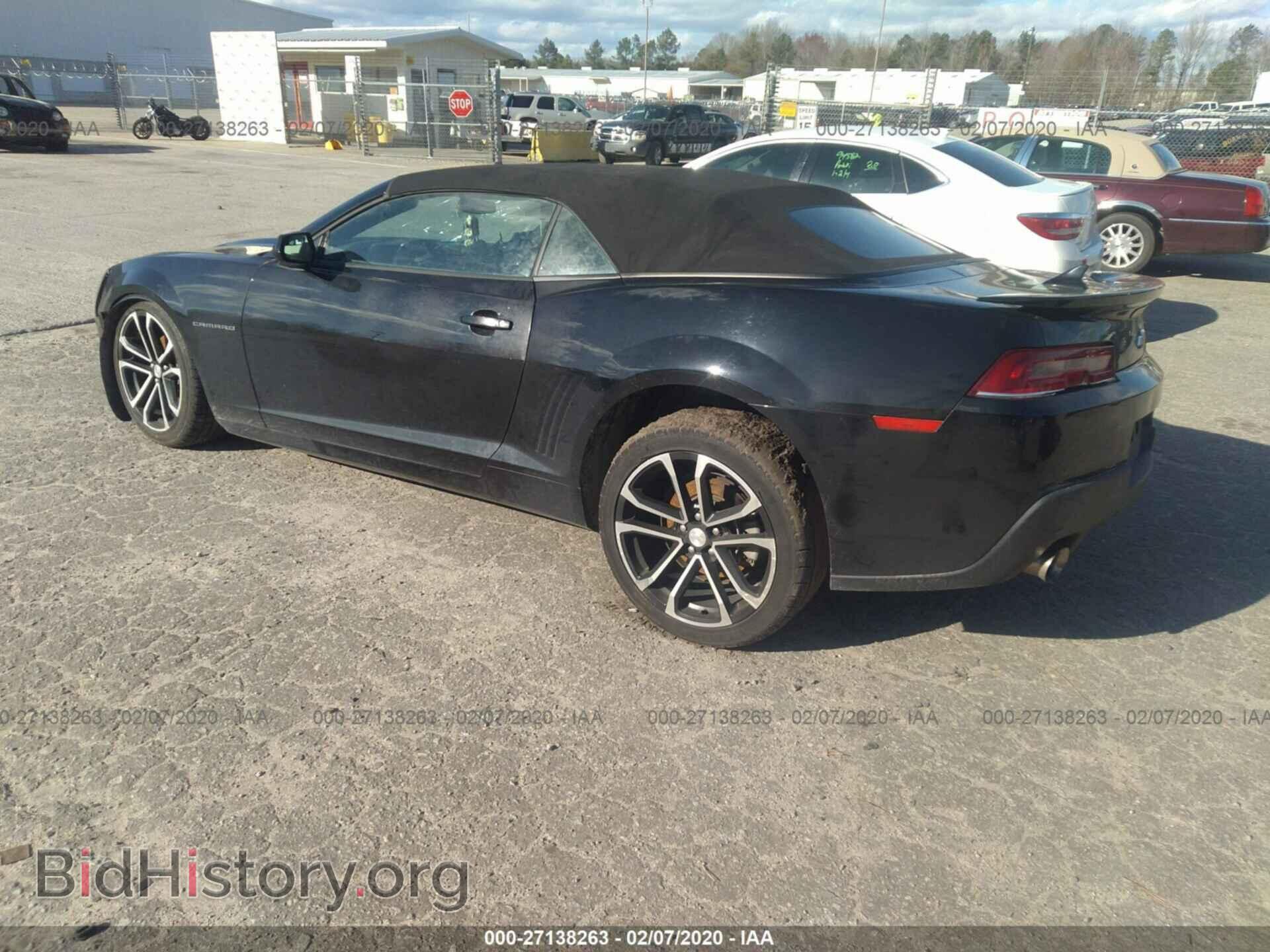 2014 CHEVROLET CAMARO - VIN: 2G1FC3D33E9320815 - Фото 3