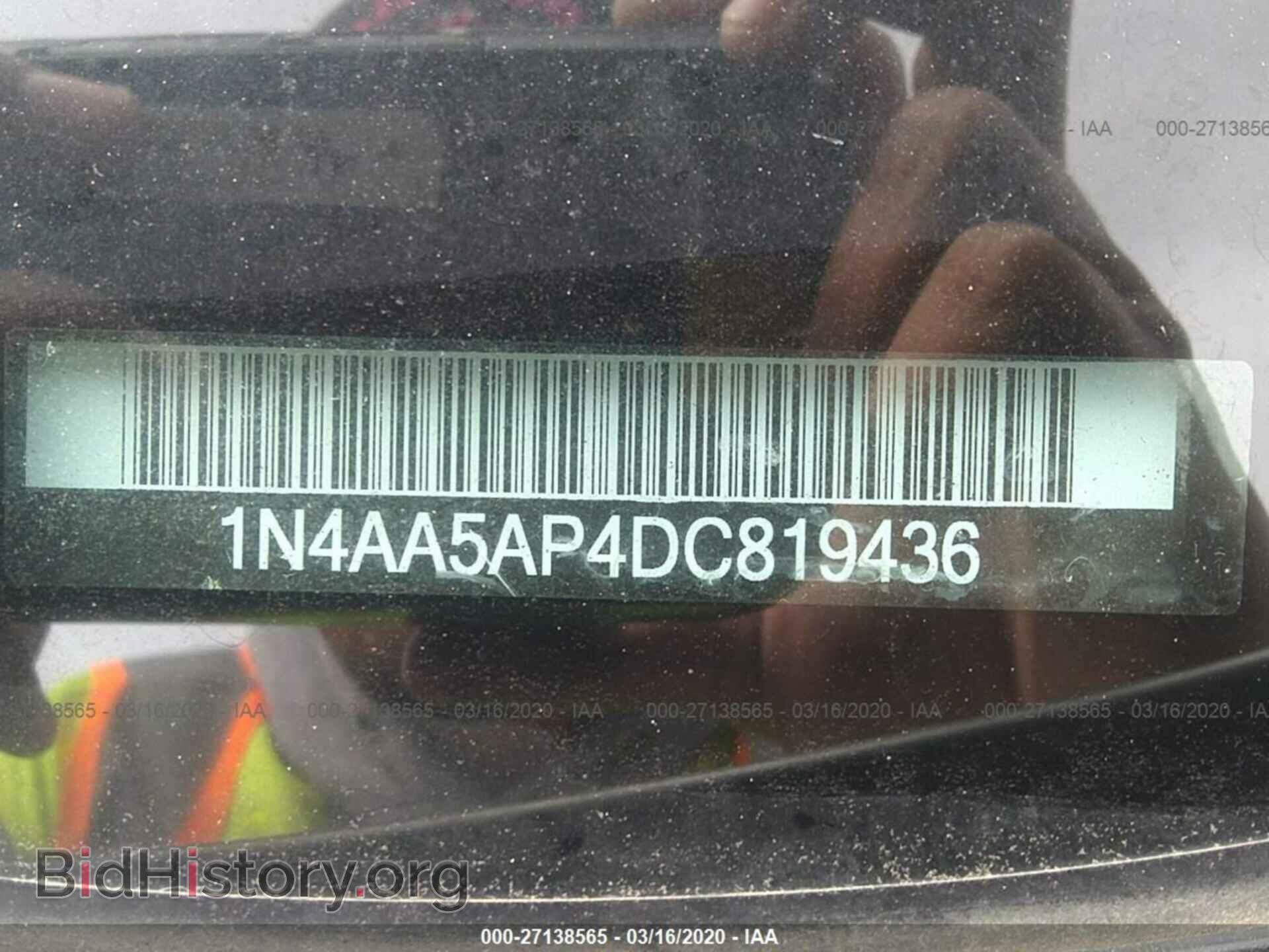 2013 NISSAN MAXIMA - VIN: 1N4AA5AP4DC819436 - Фото 9