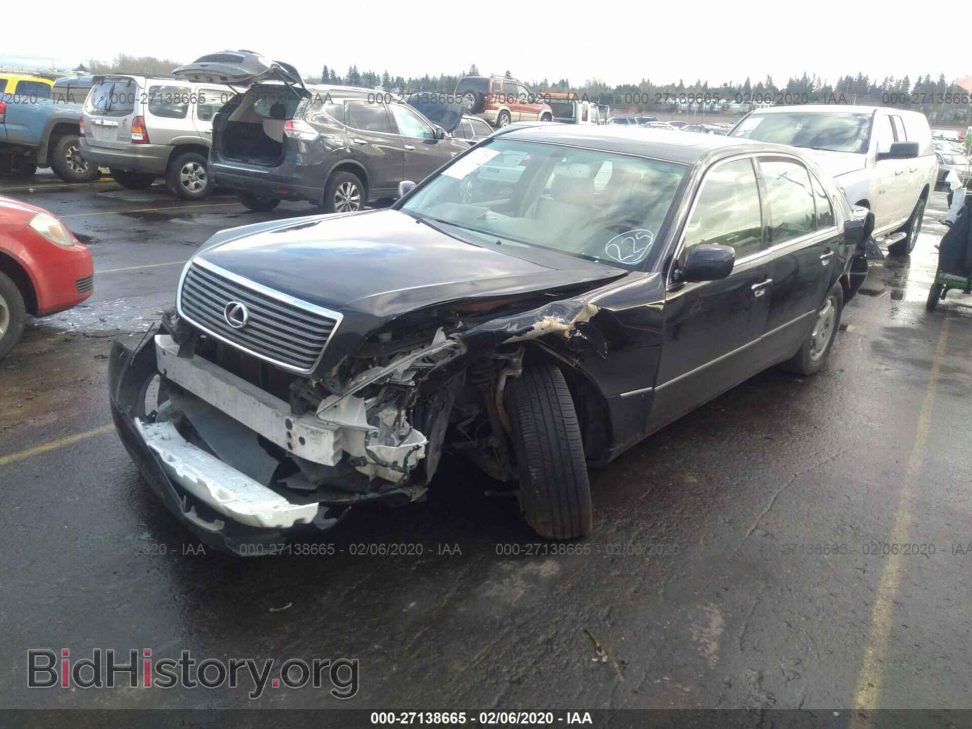 2002 LEXUS LS - VIN: JTHBN30F020053640 - Фото 2