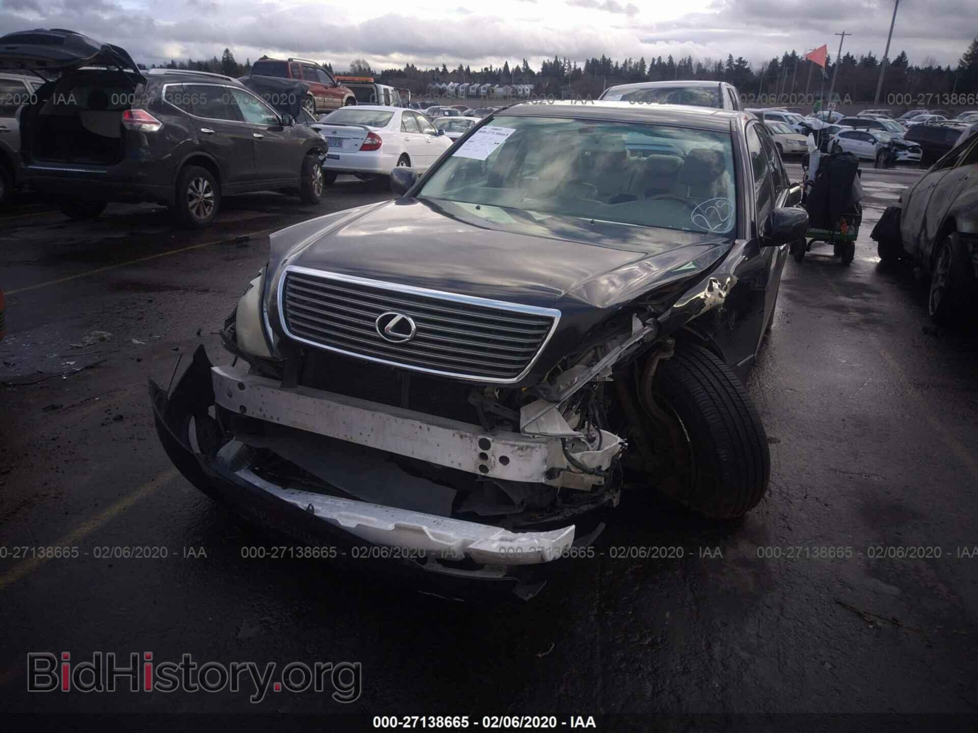 2002 LEXUS LS - VIN: JTHBN30F020053640 - Фото 6