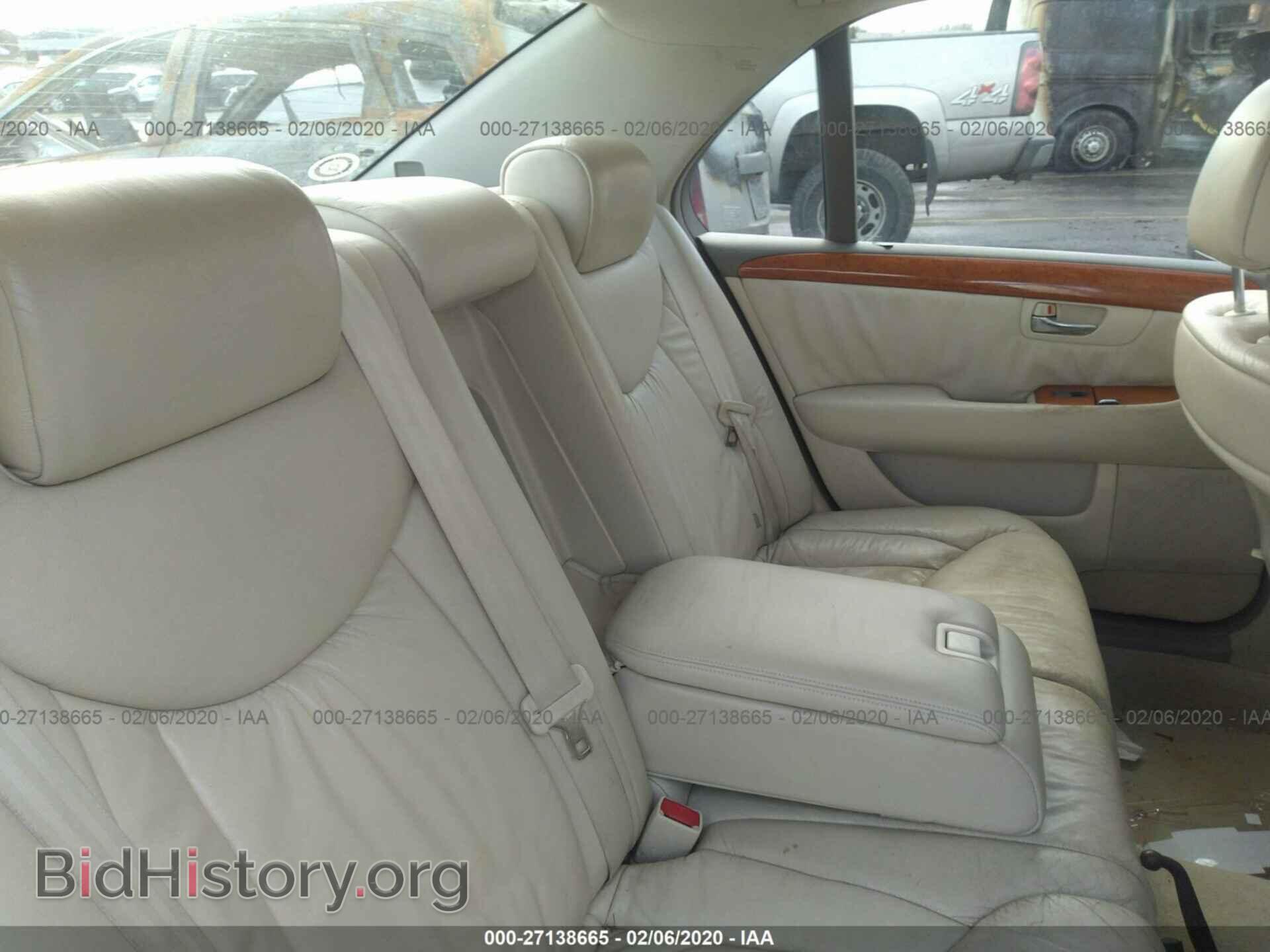 2002 LEXUS LS - VIN: JTHBN30F020053640 - Фото 8