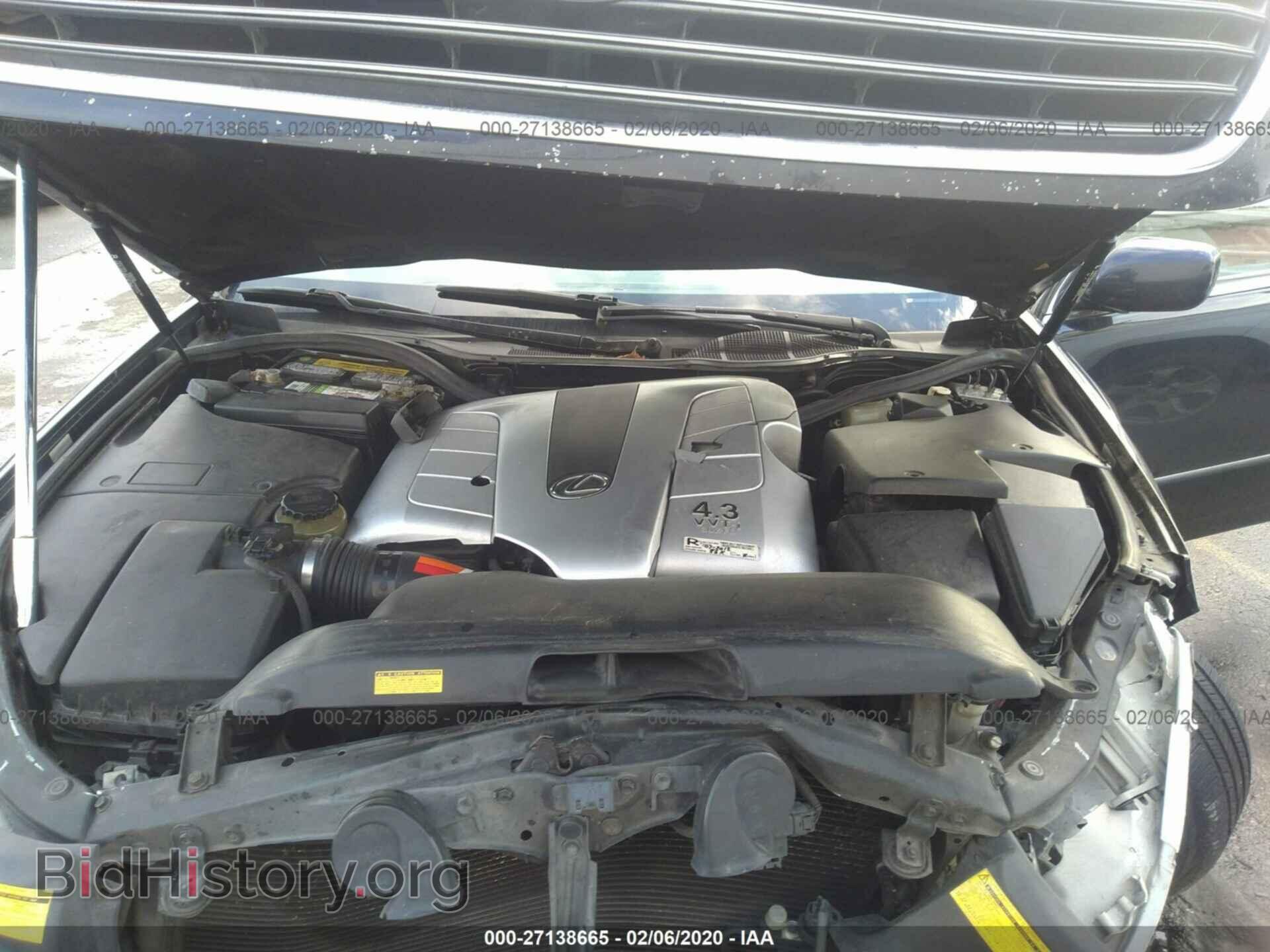 2002 LEXUS LS - VIN: JTHBN30F020053640 - Фото 10