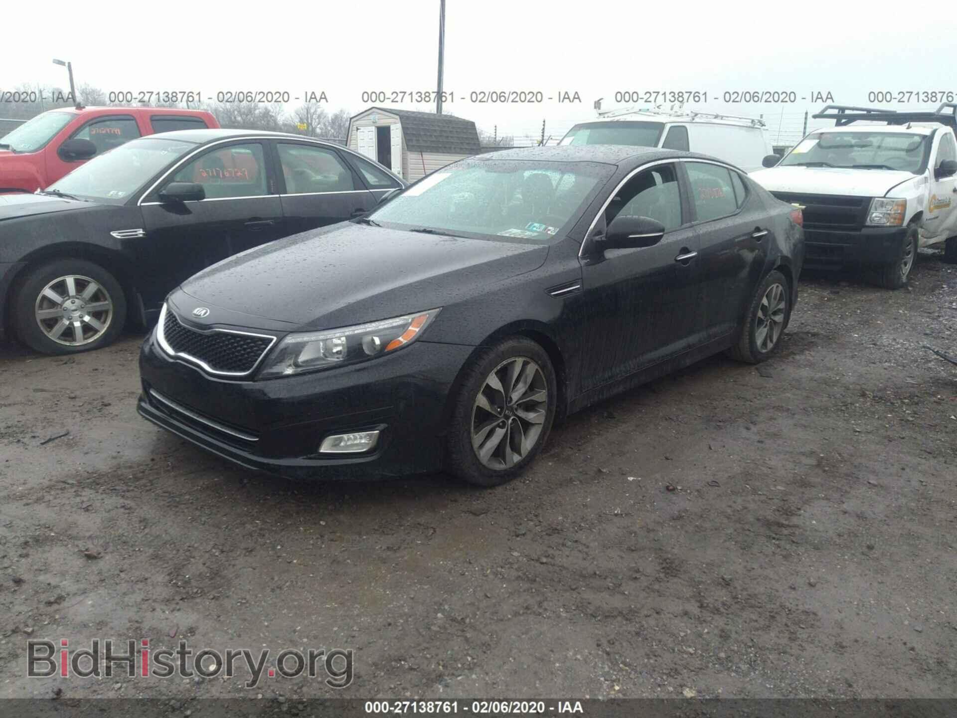 2014 KIA OPTIMA - VIN: 5XXGR4A7XEG261455 - Фото 2