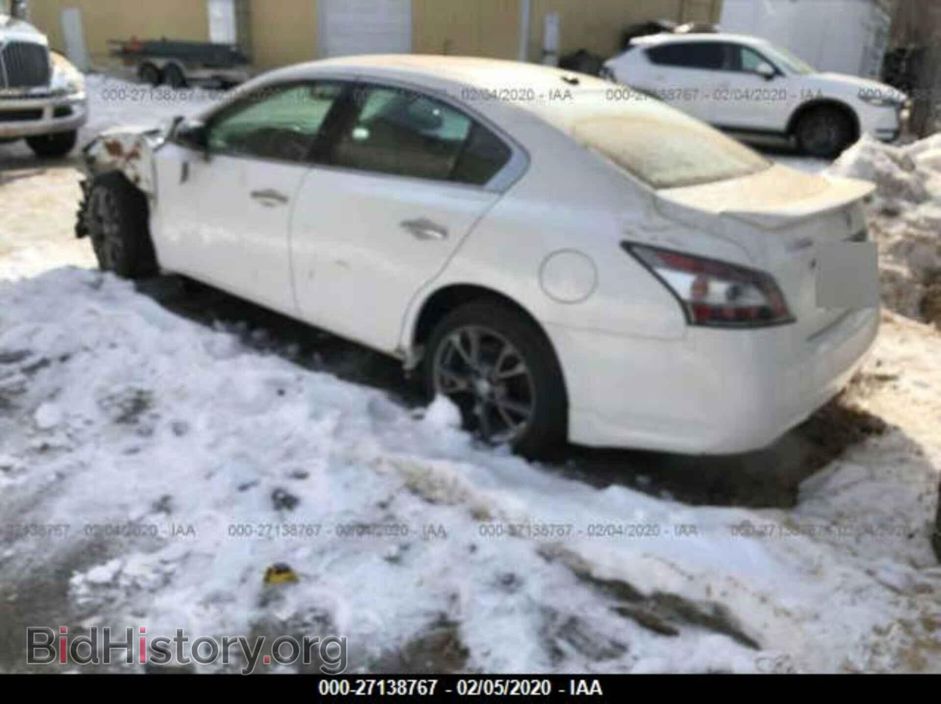 2012 NISSAN MAXIMA - VIN: 1N4AA5AP3CC833875 - Фото 3