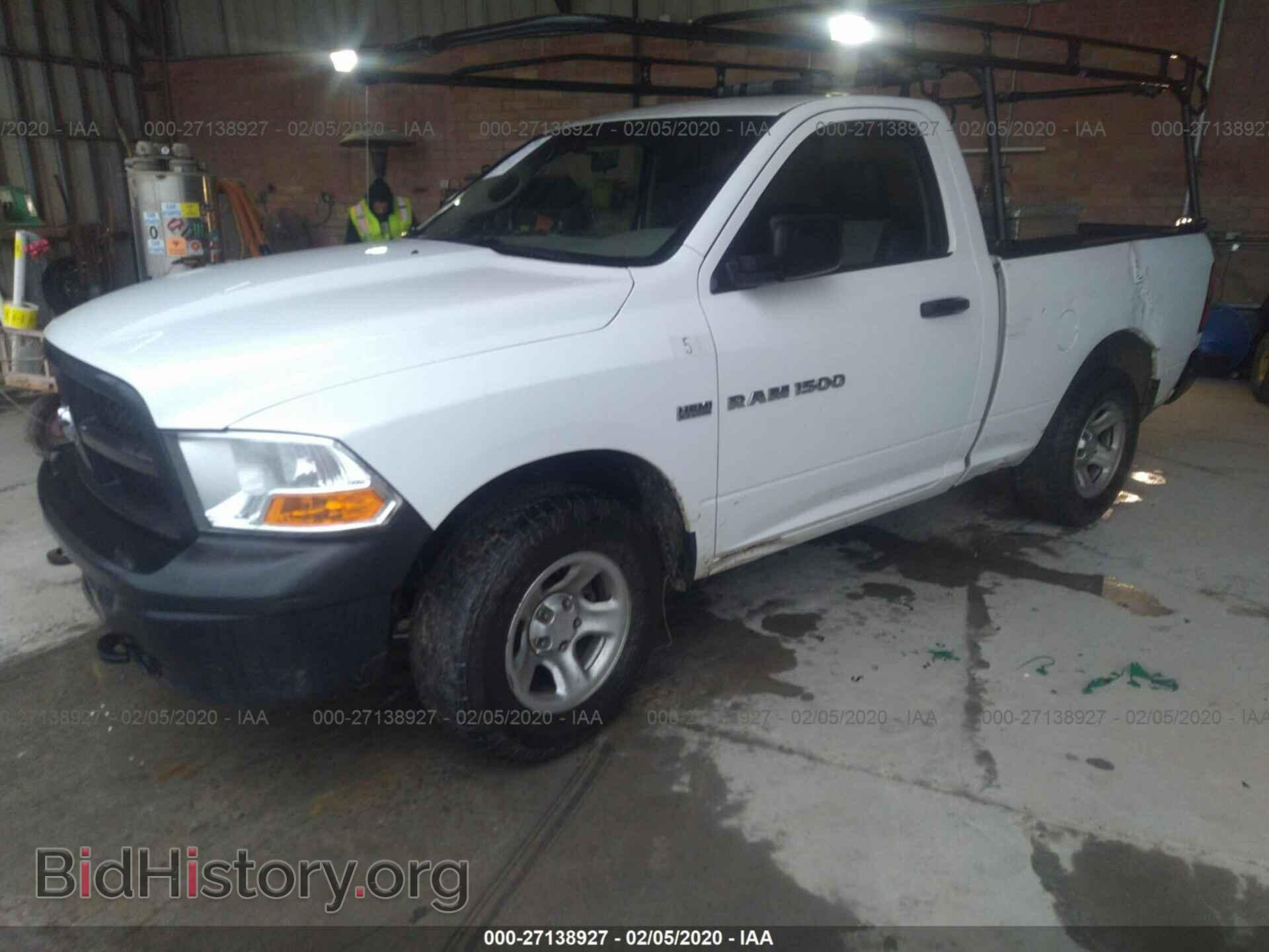 2012 DODGE RAM 1500 - VIN: 3C6JD7ATXCG127548 - Фото 2