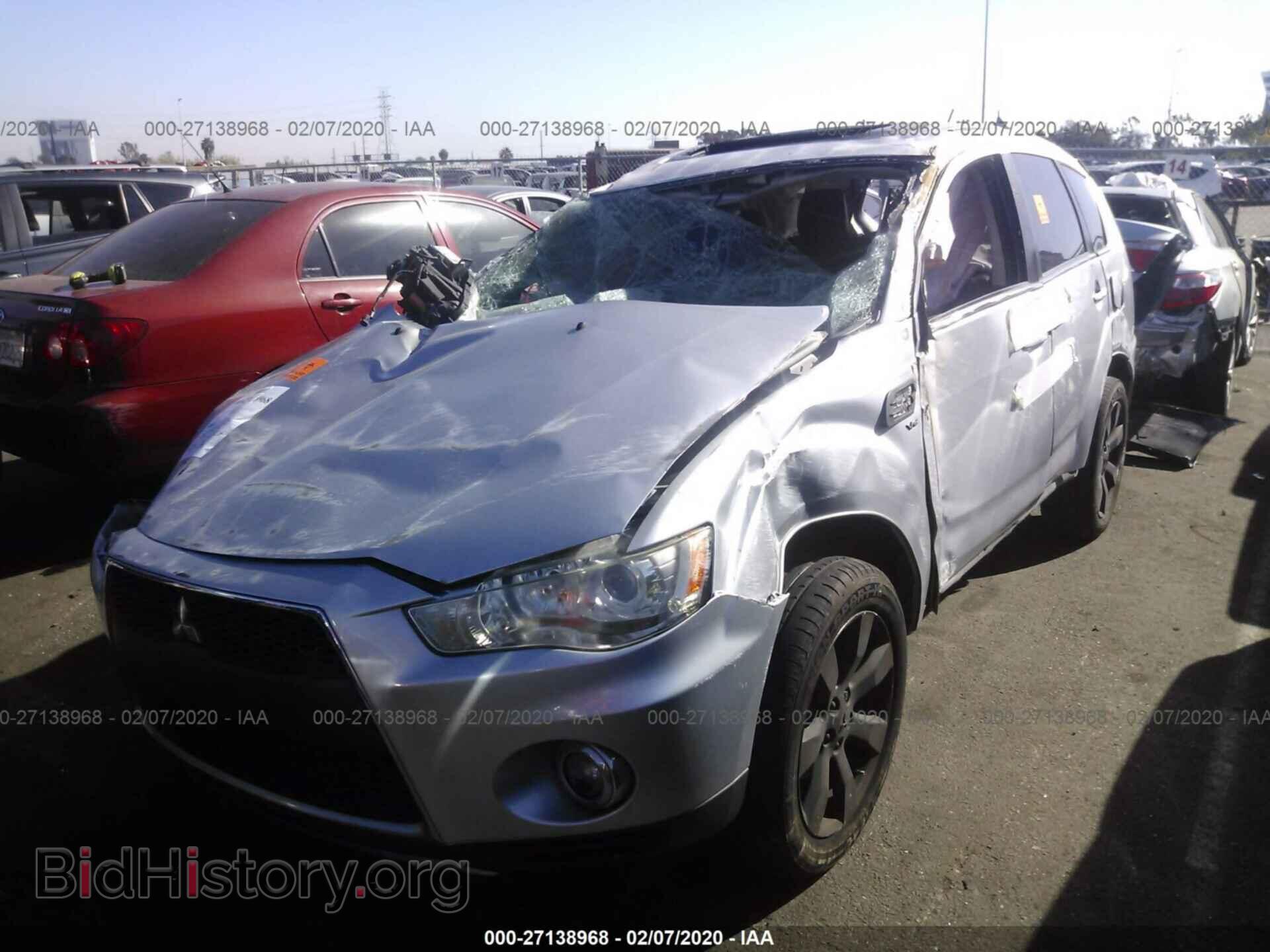 2012 MITSUBISHI OUTLANDER - VIN: JA4JS4AX1CU004339 - Фото 2