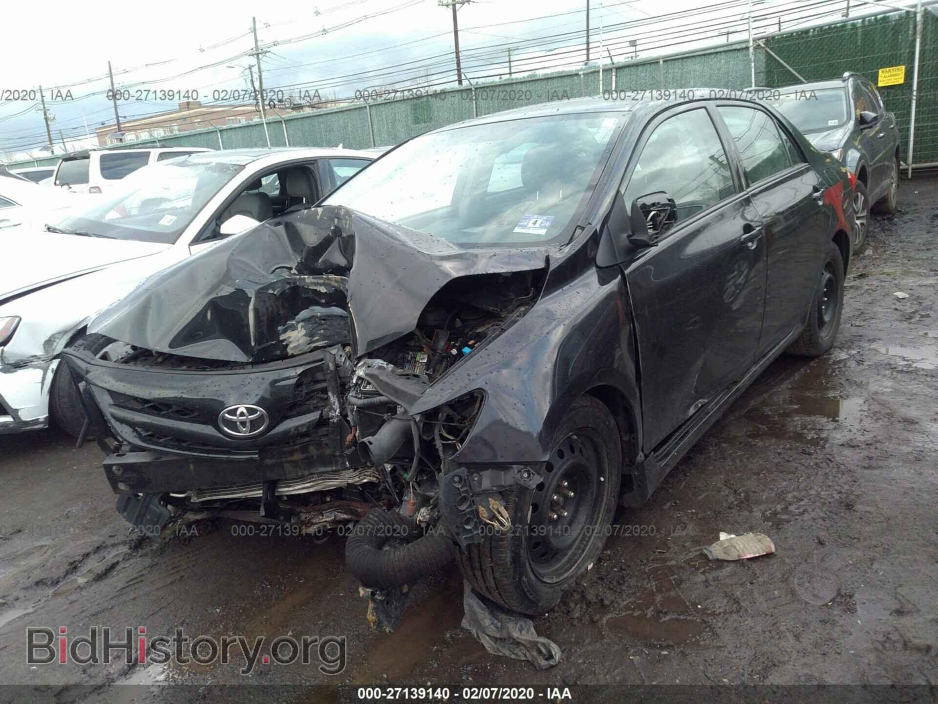 2012 TOYOTA COROLLA - VIN: 2T1BU4EE7CC816206 - Фото 2
