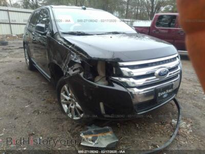 2013 Ford EDGE SEL, black — VIN 2FMDK3J94DBB64412, IAAI