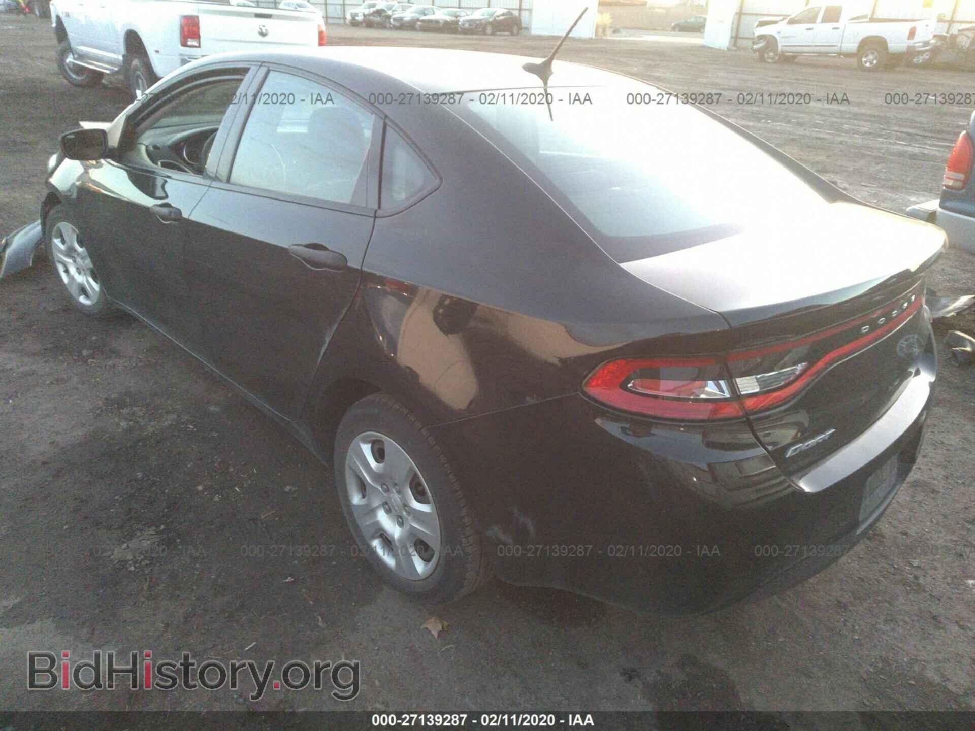 2014 DODGE DART - VIN: 1C3CDFAA3ED916722 - Фото 3