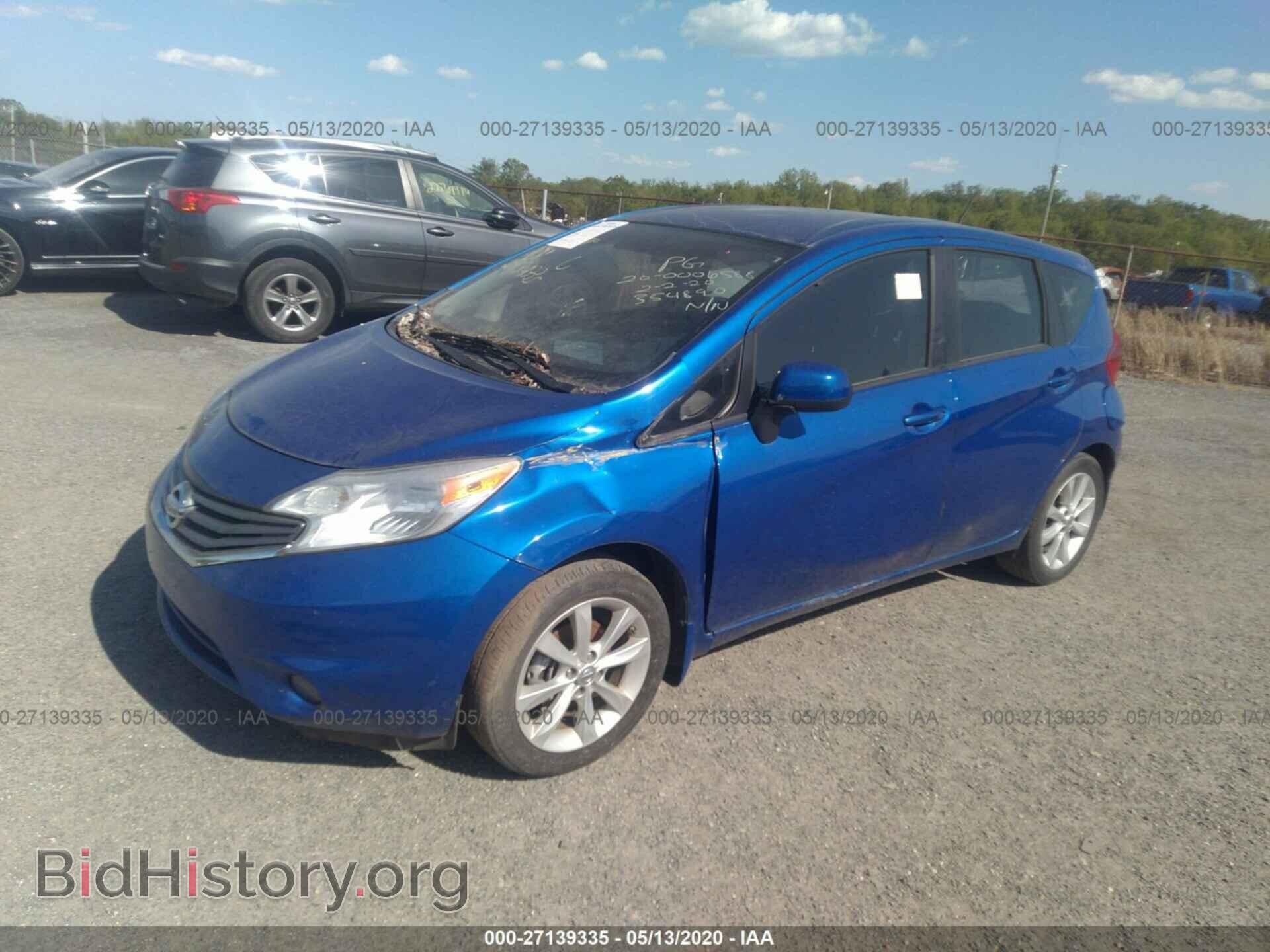 2014 NISSAN VERSA NOTE - VIN: 3N1CE2CP7EL354890 - Фото 2