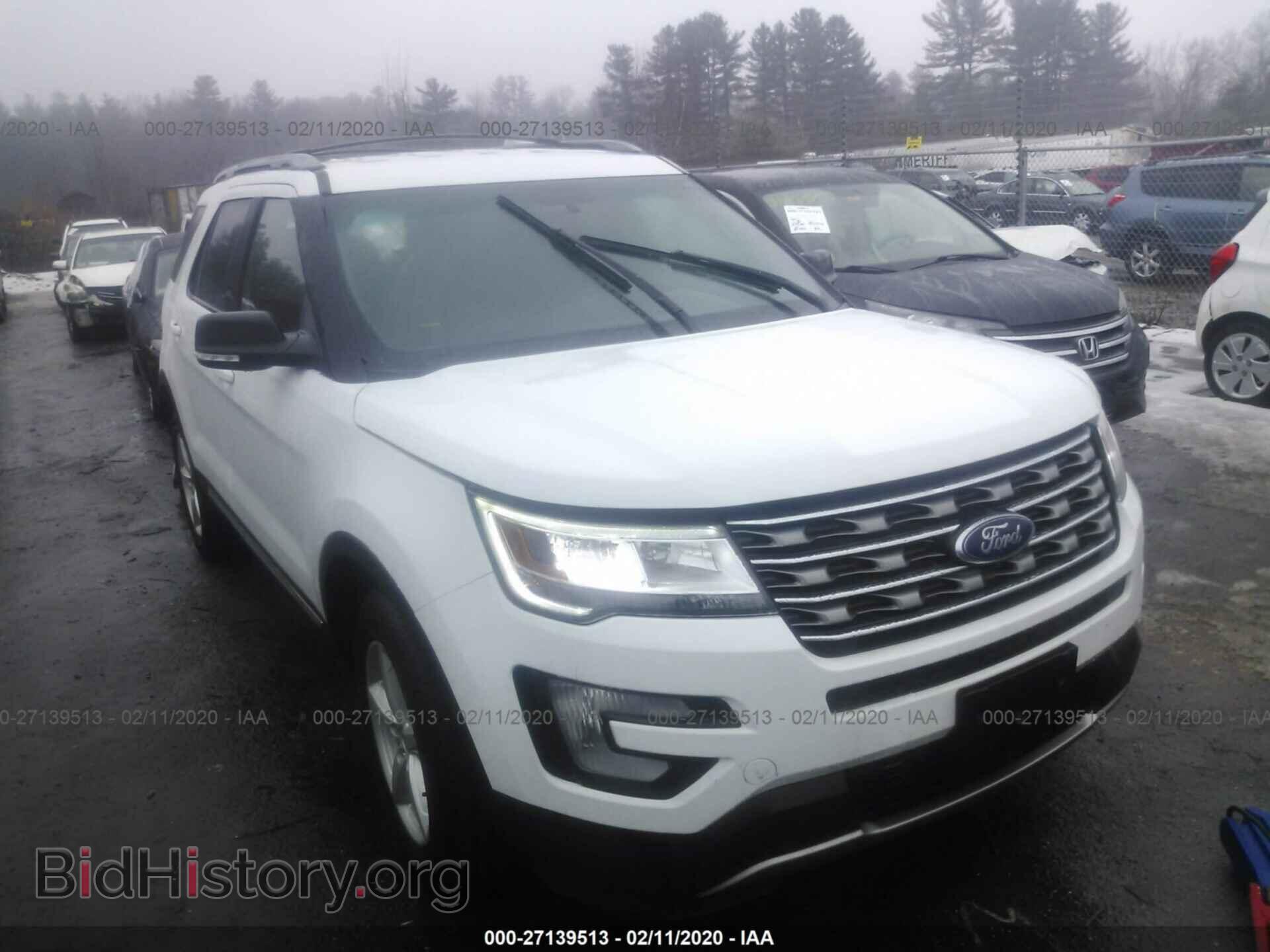 Фотография 1FM5K8D81GGD18527 - FORD EXPLORER 2016