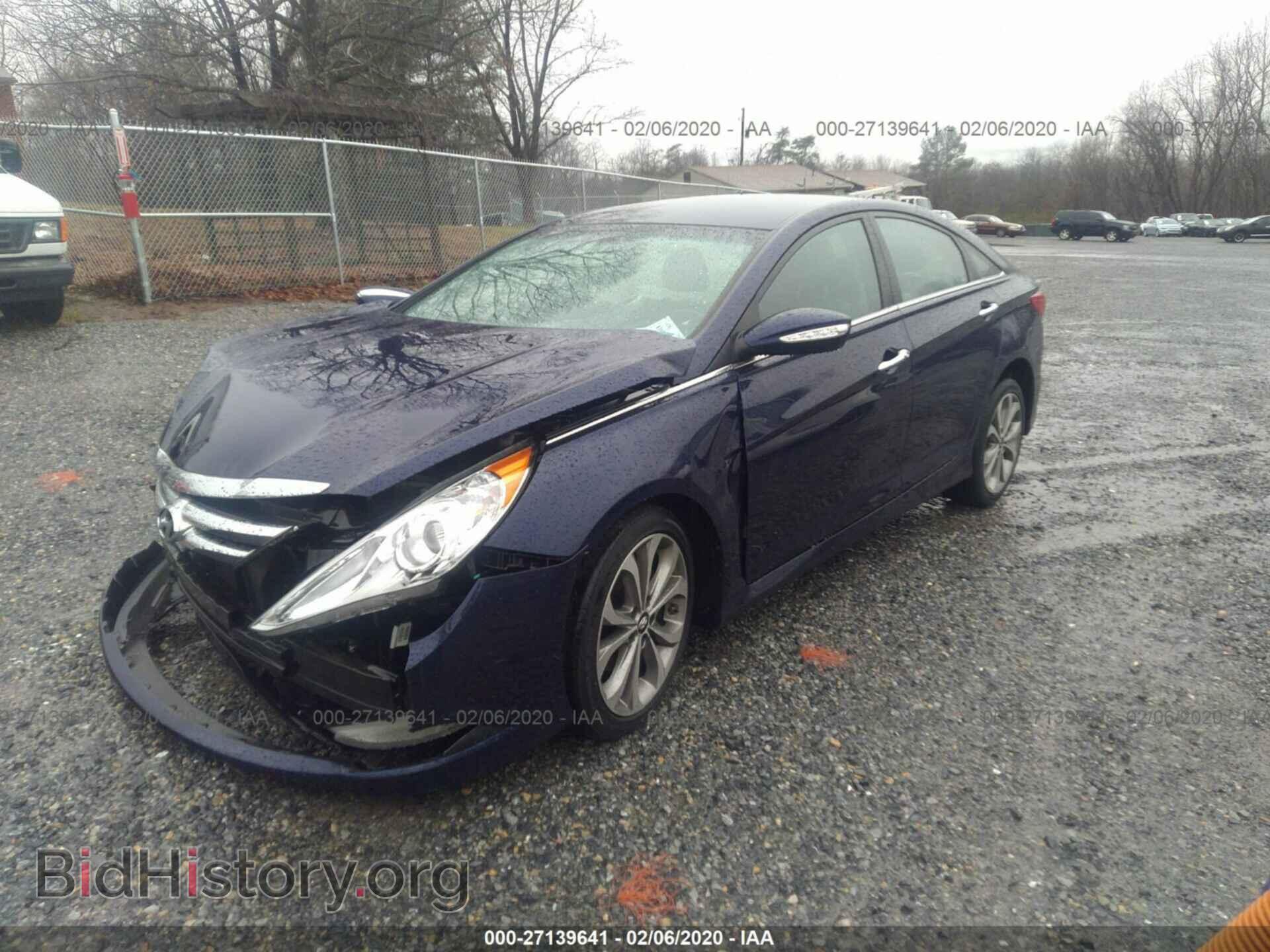 2014 HYUNDAI SONATA - VIN: 5NPEC4AC4EH904442 - Photo 2
