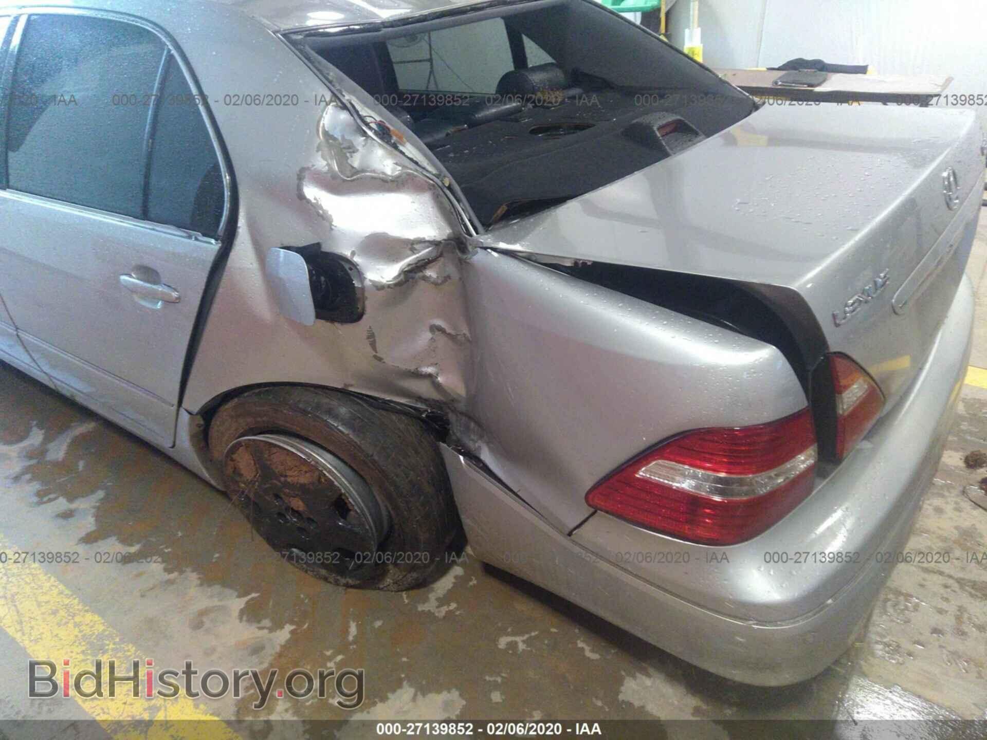 2004 LEXUS LS - VIN: JTHBN36F840130250 - Photo 6