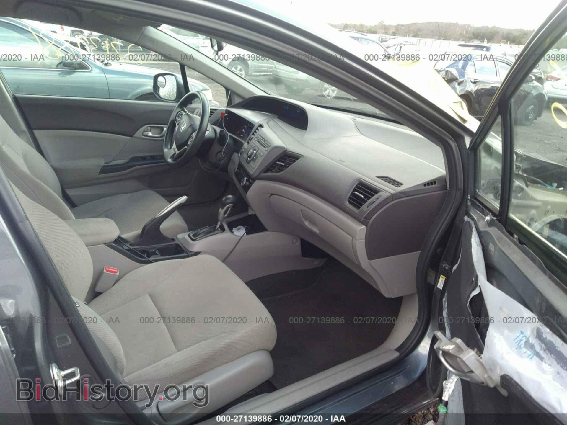 2012 HONDA CIVIC - VIN: 19XFB2F58CE101642 - Photo 5