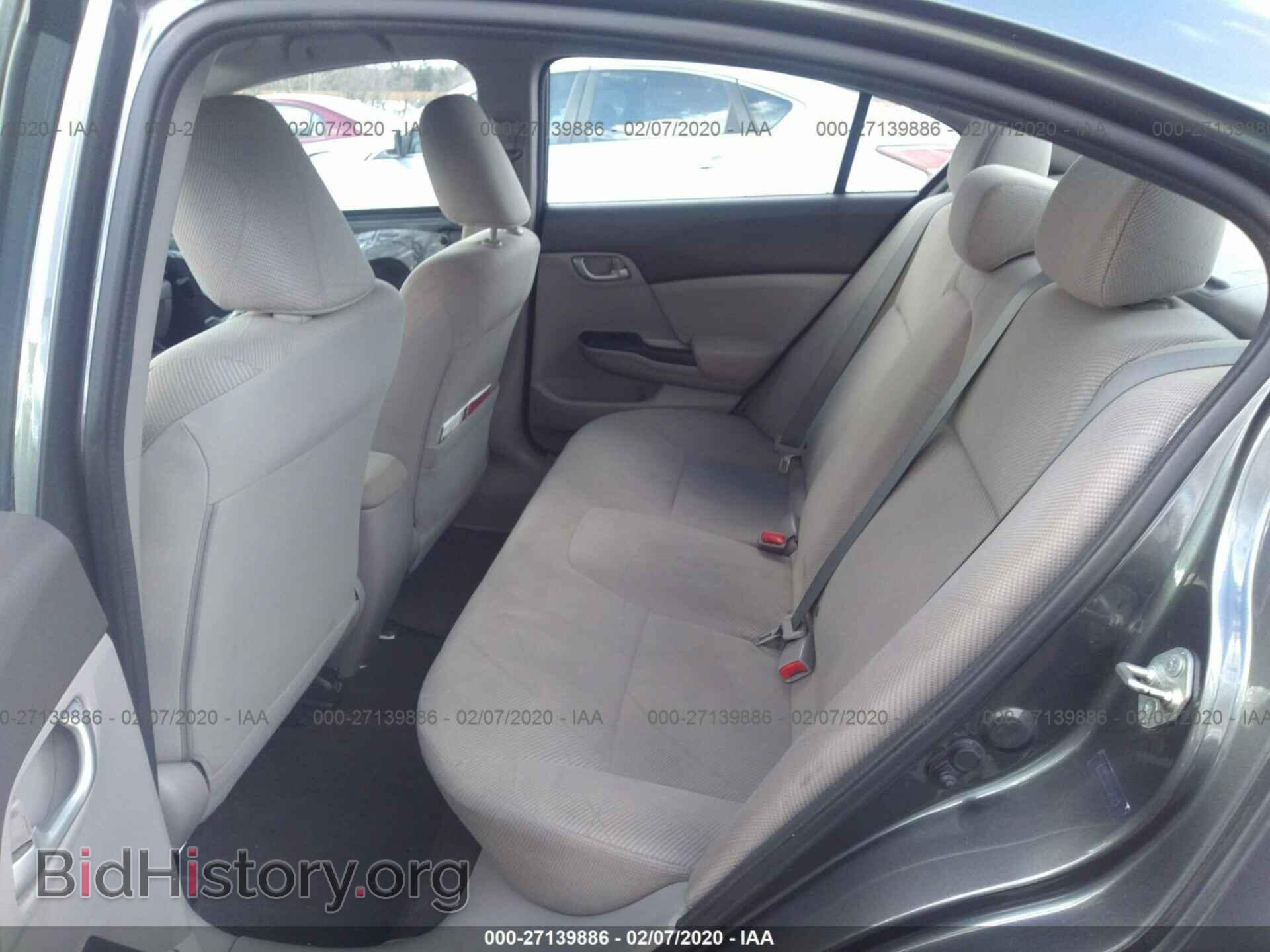 2012 HONDA CIVIC - VIN: 19XFB2F58CE101642 - Photo 8