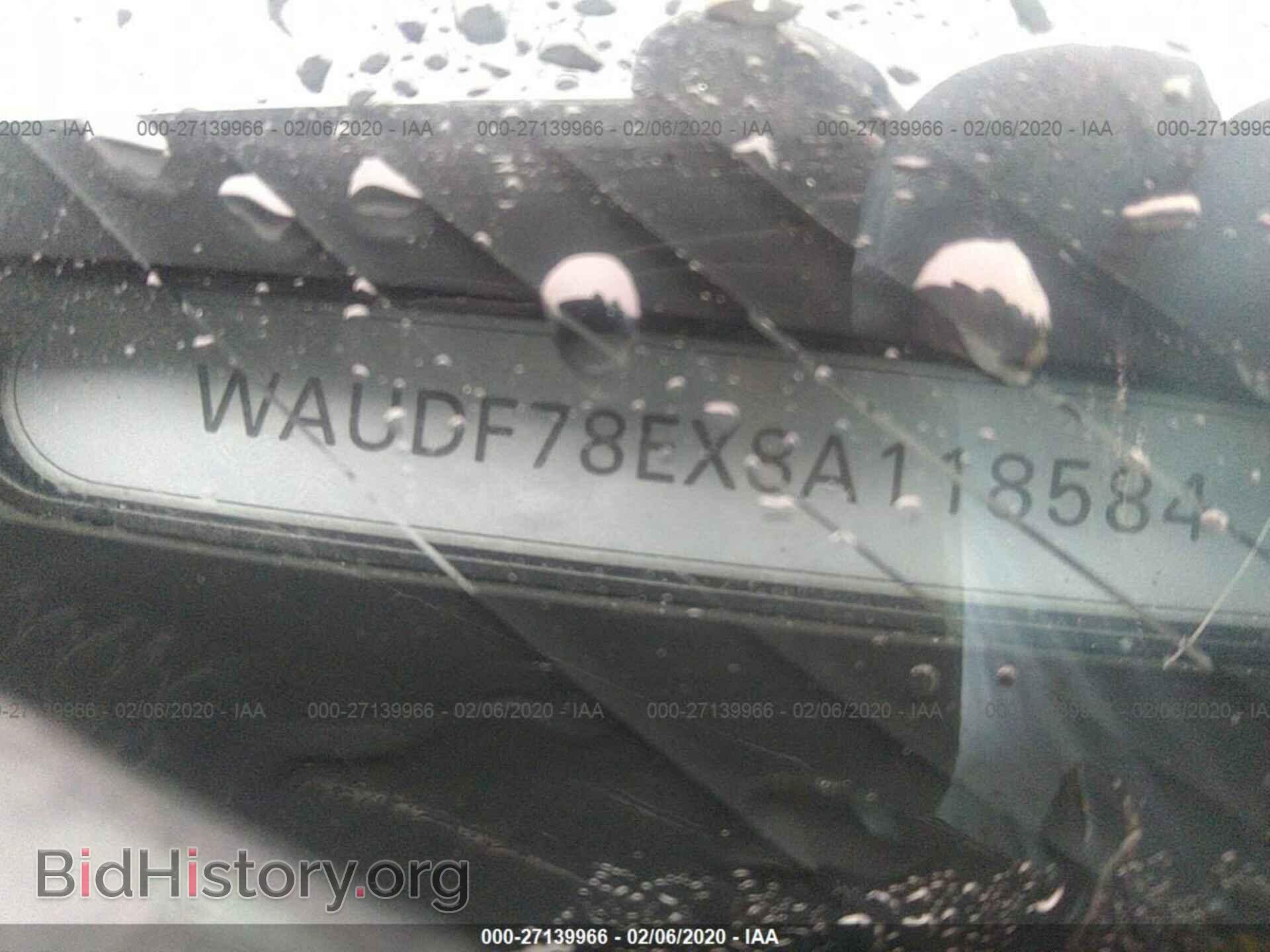 2008 AUDI A4 - VIN: WAUDF78EX8A118584 - Фото 9