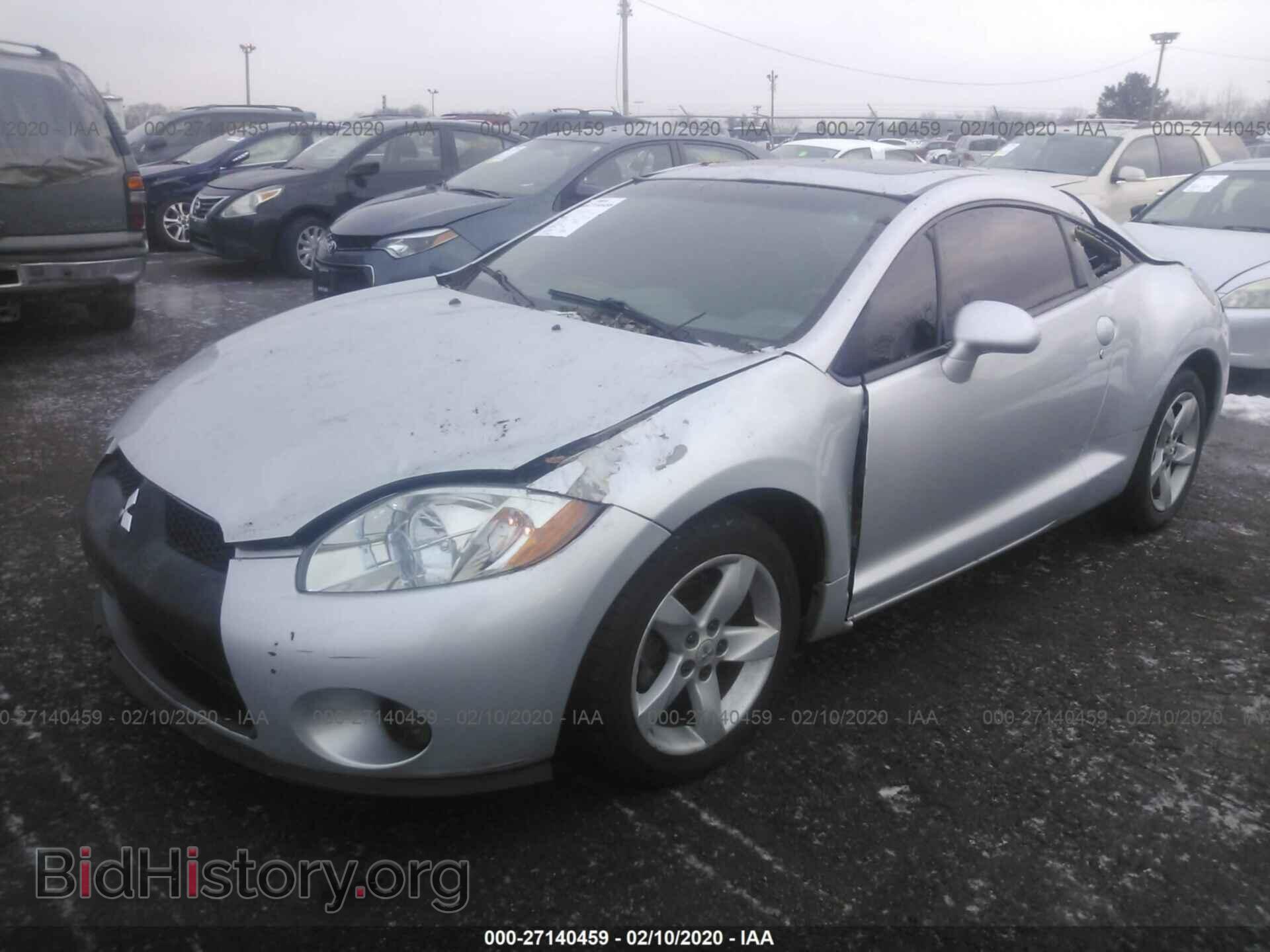 2007 MITSUBISHI ECLIPSE - VIN: 4A3AK24F17E020924 - Фото 2