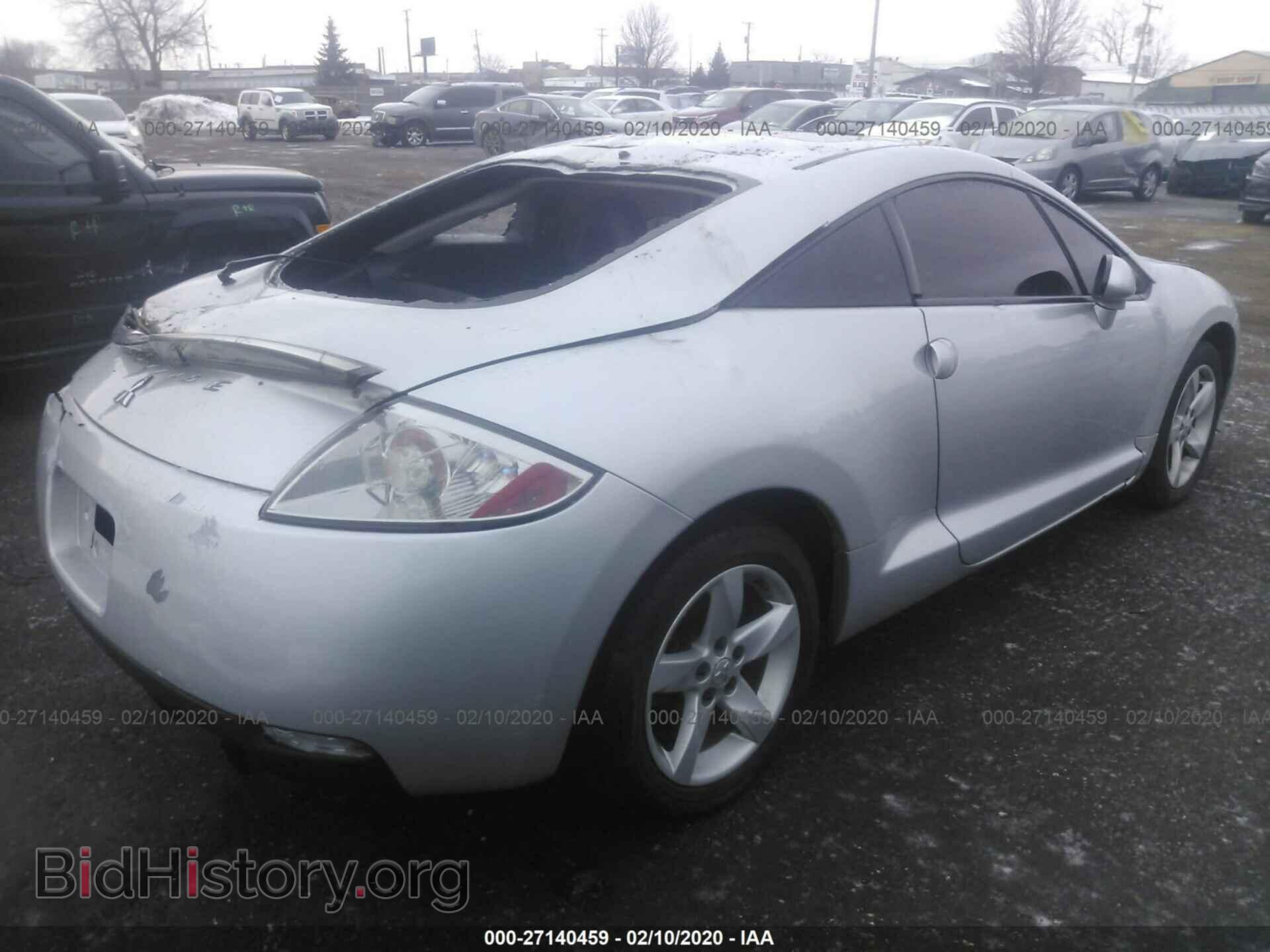 2007 MITSUBISHI ECLIPSE - VIN: 4A3AK24F17E020924 - Фото 4