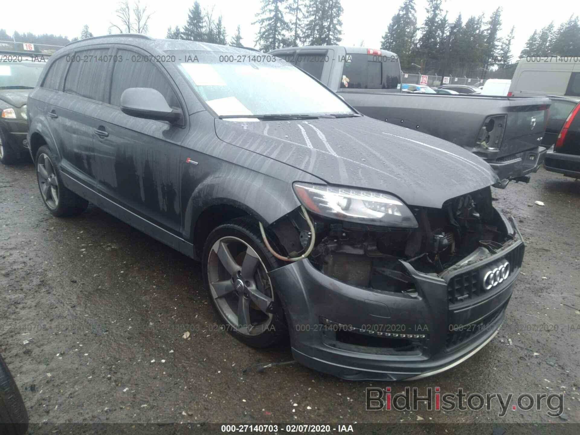 Photo WA1CGAFEXED017349 - AUDI Q7 2014