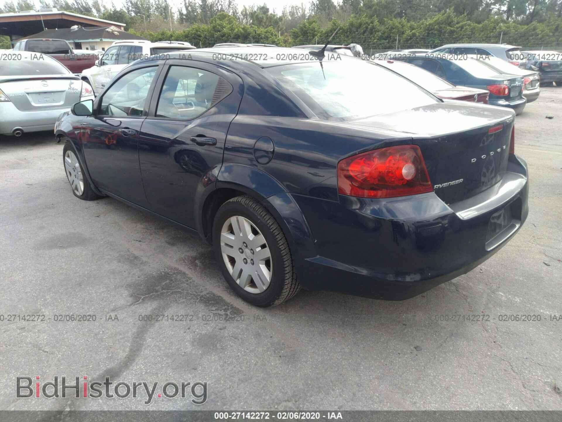 2013 DODGE AVENGER - VIN: 1C3CDZAB8DN540344 - Фото 3