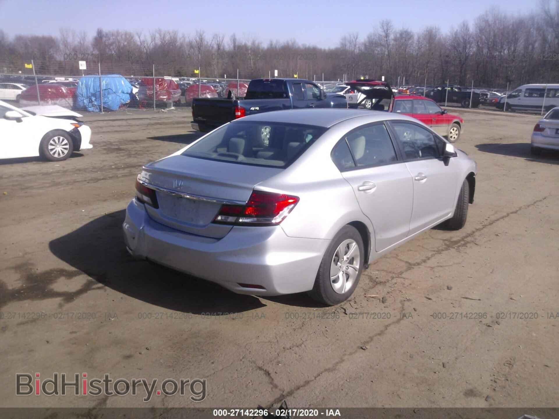 2013 HONDA CIVIC - VIN: 2HGFB2F51DH576721 - Фото 4