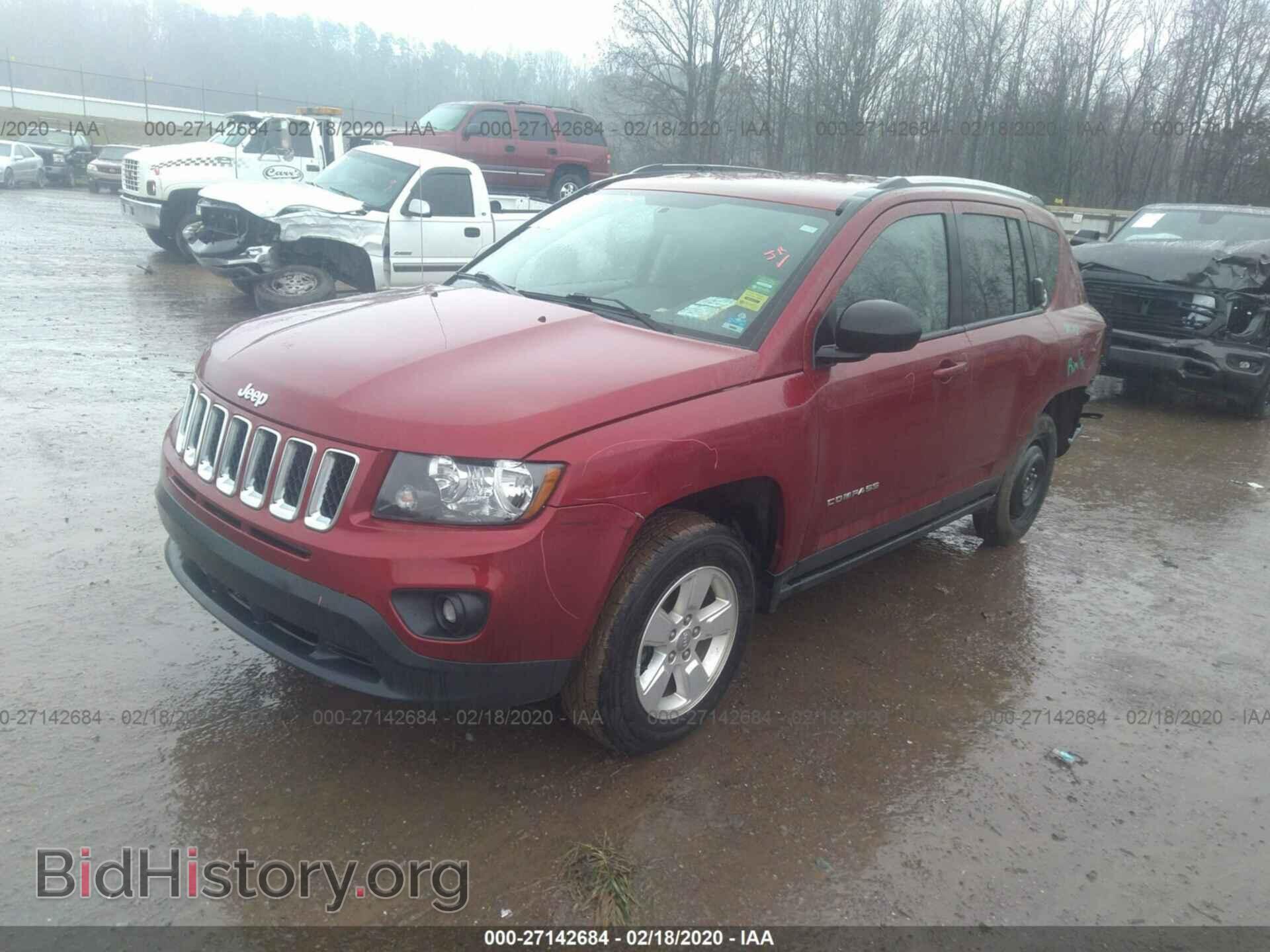 2014 JEEP COMPASS - VIN: 1C4NJCBA0ED726306 - Фото 2