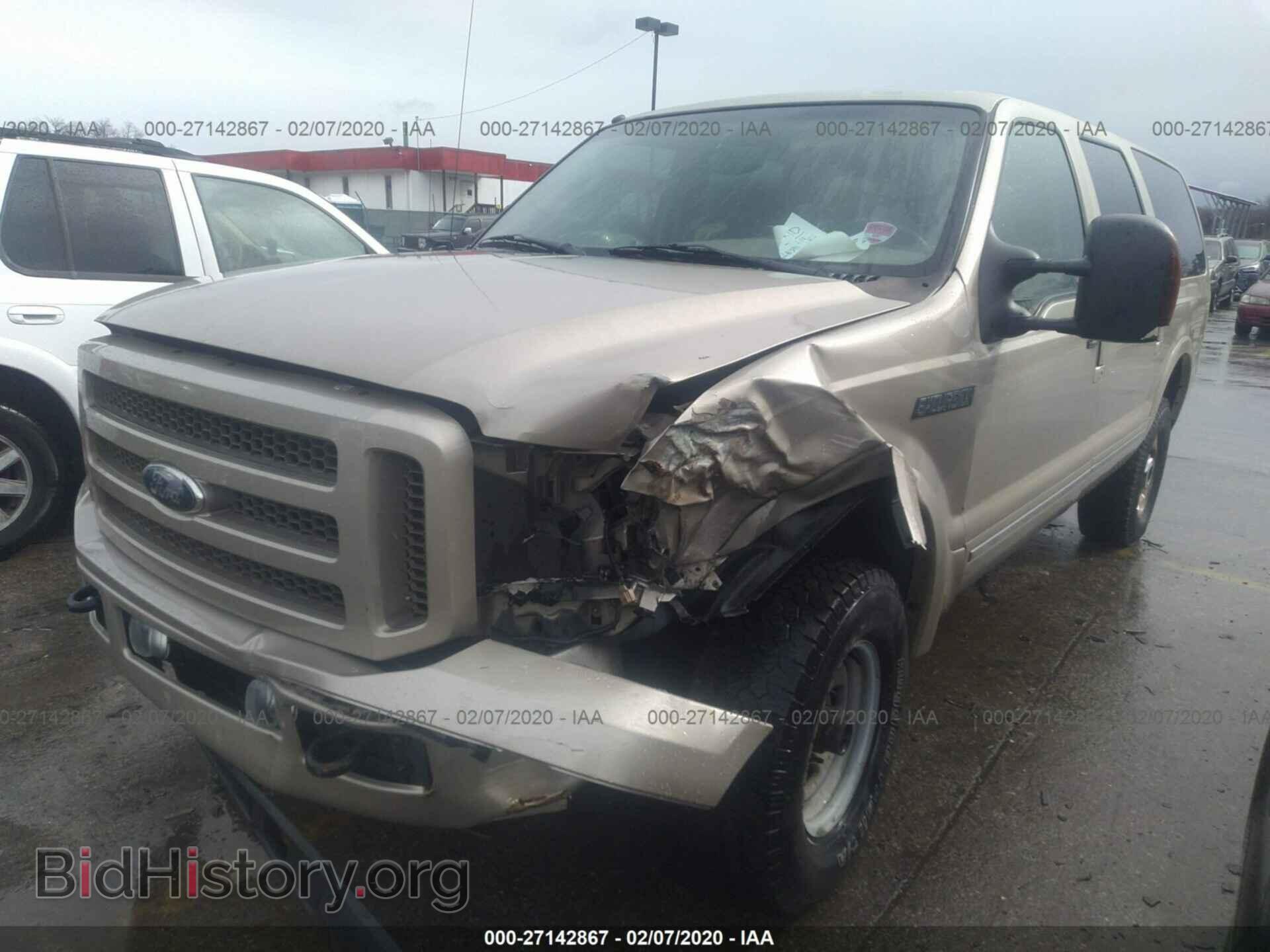 2005 FORD EXCURSION - VIN: 1FMNU43S95ED40221 - Фото 2