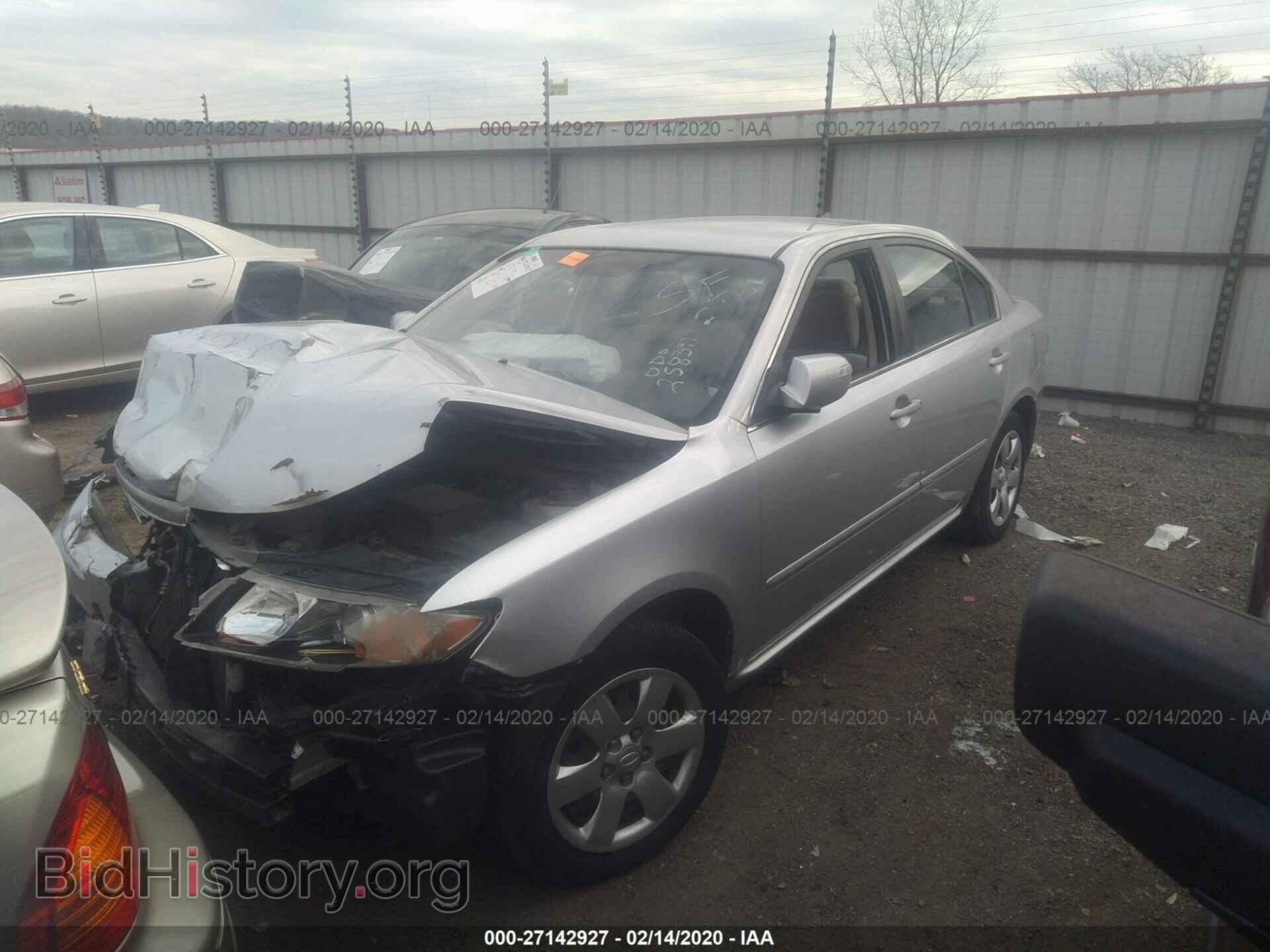 2009 KIA OPTIMA - VIN: KNAGE228495320580 - Фото 2