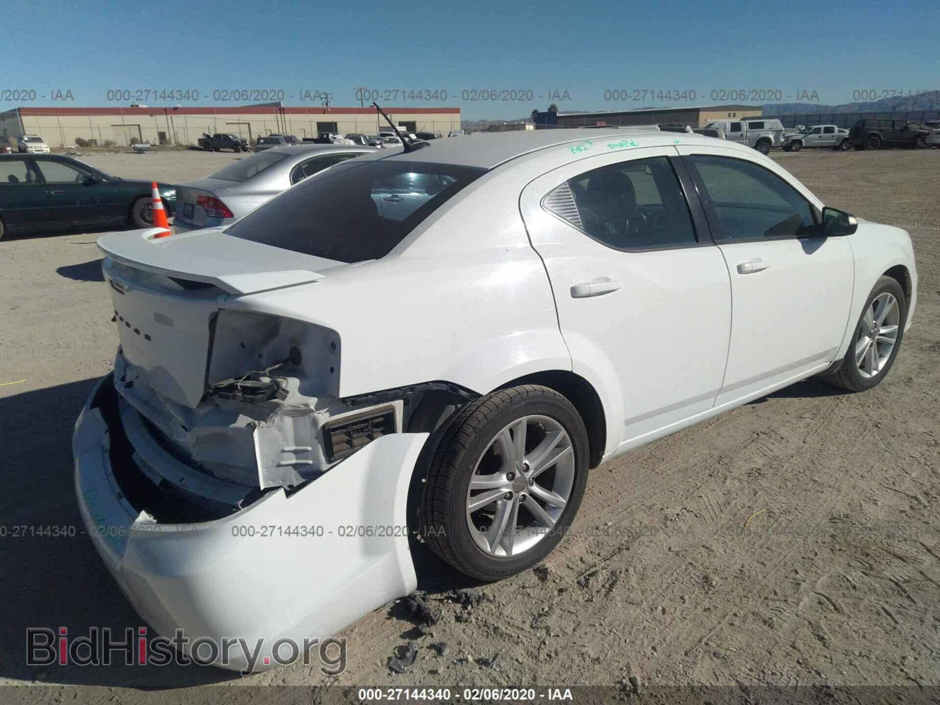 2013 DODGE AVENGER - VIN: 1C3CDZAG9DN771877 - Фото 4