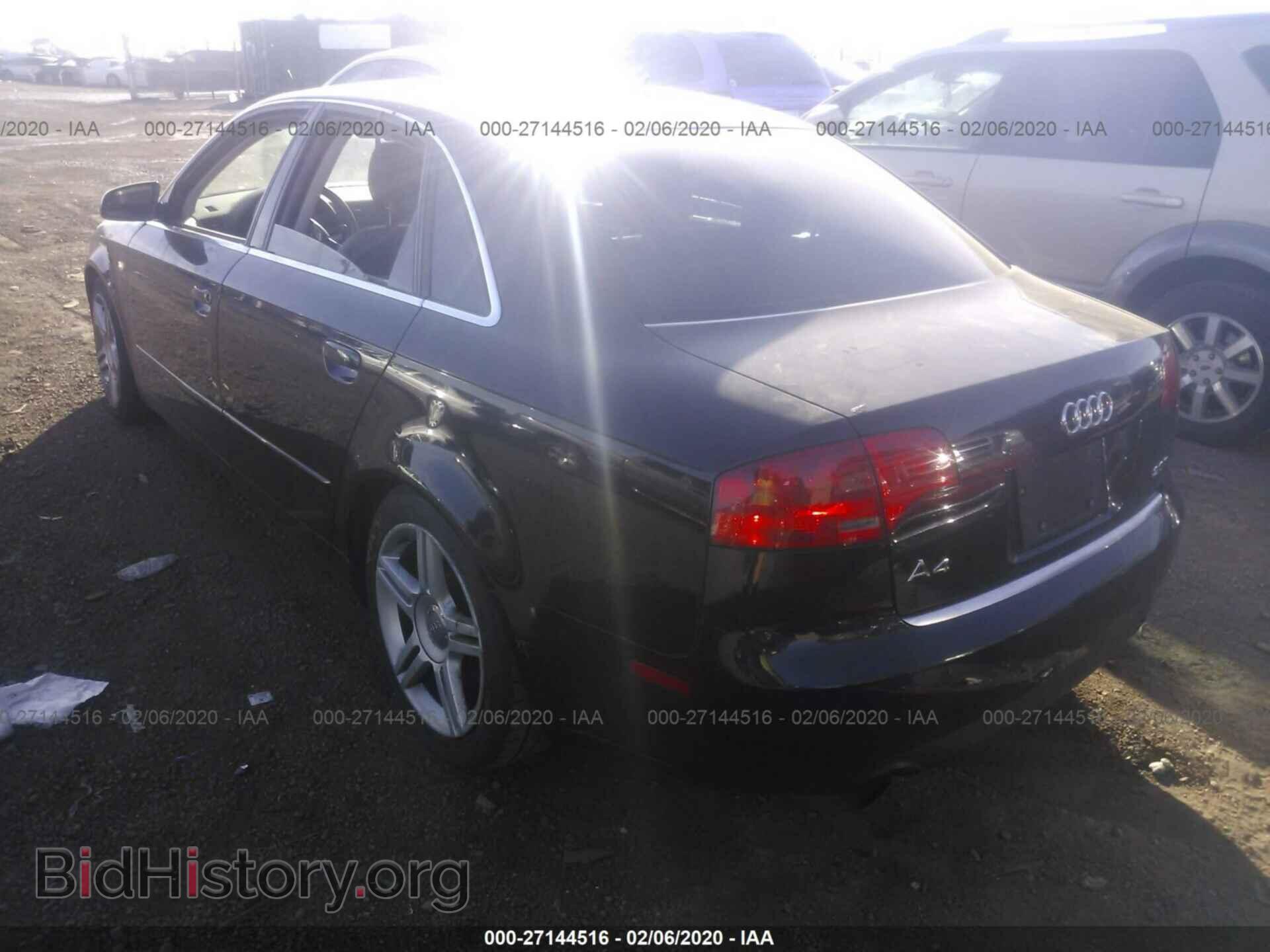 2007 AUDI A4 - VIN: WAUAF78E87A135322 - Фото 3