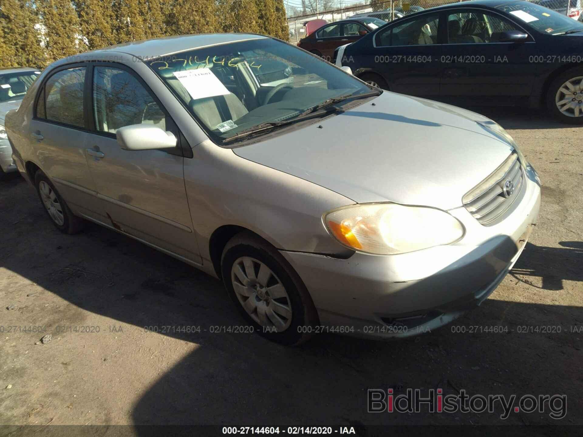 Photo 1NXBR32EX3Z116629 - TOYOTA COROLLA 2003