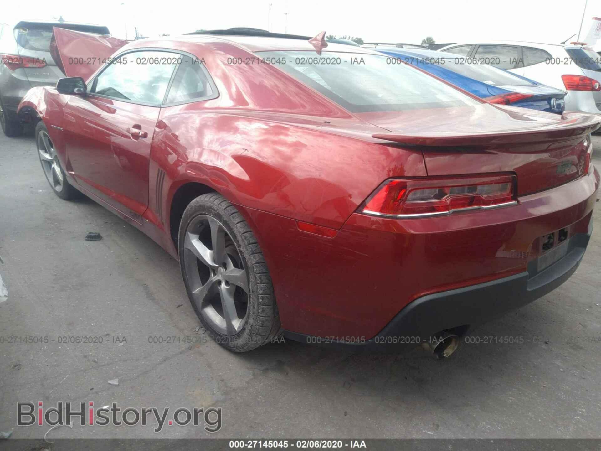 2014 CHEVROLET CAMARO - VIN: 2G1FB1E30E9315450 - Фото 3