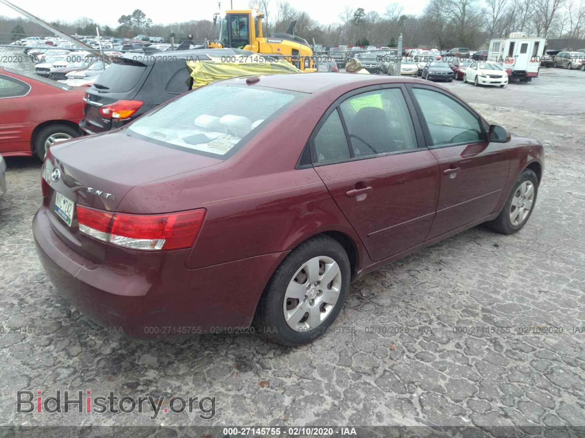 2008 HYUNDAI SONATA - VIN: 5NPET46C18H365081 - Фото 4