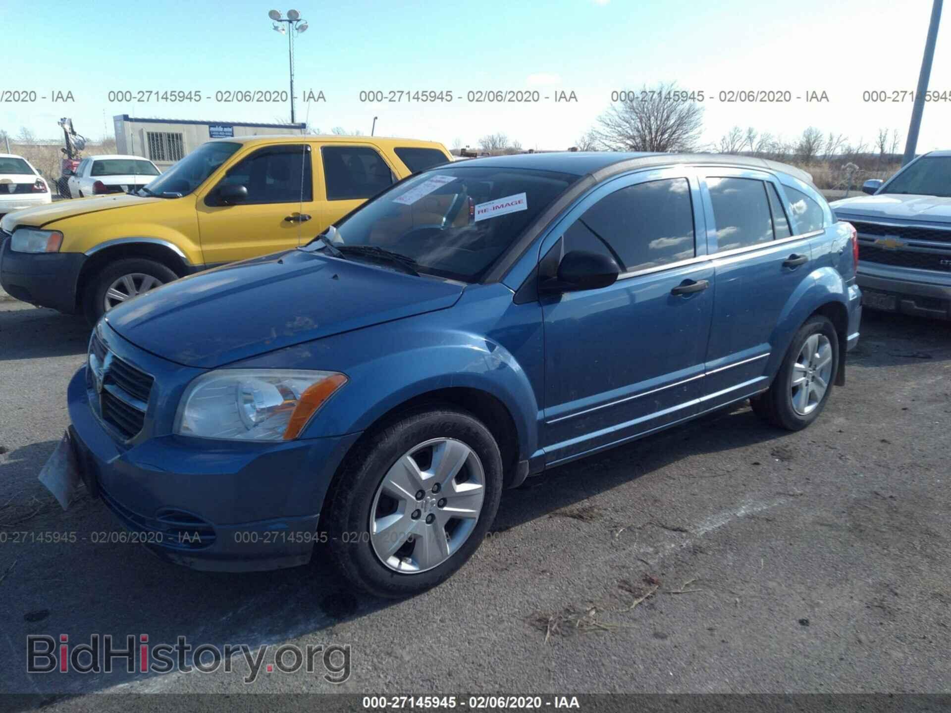 2007 DODGE CALIBER - VIN: 1B3HB48B97D411637 - Фото 2