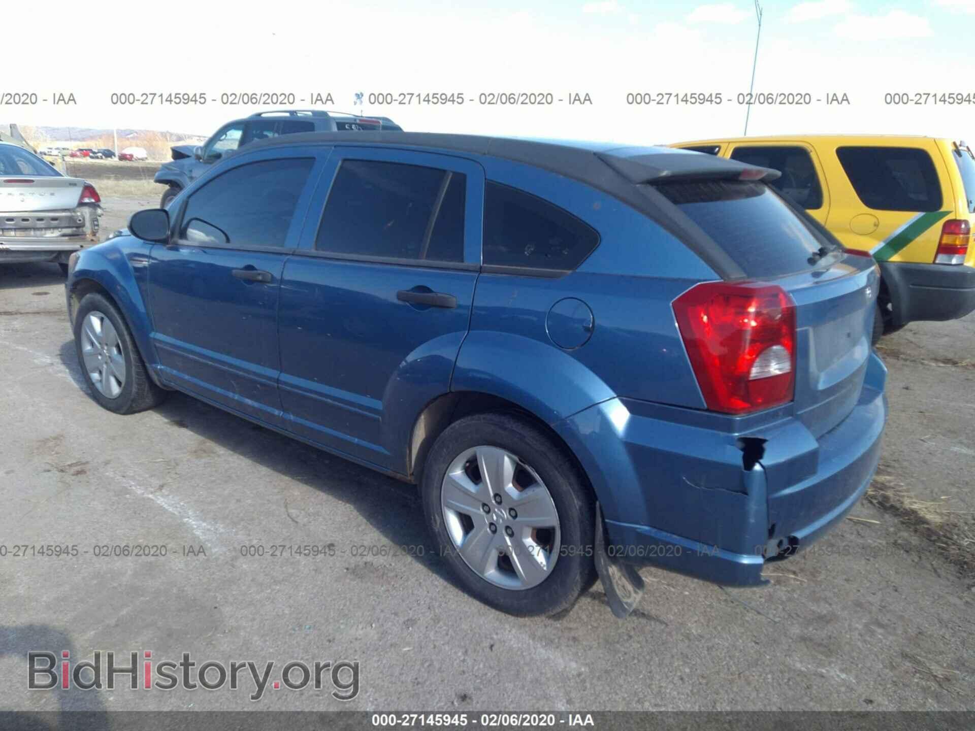 2007 DODGE CALIBER - VIN: 1B3HB48B97D411637 - Фото 3